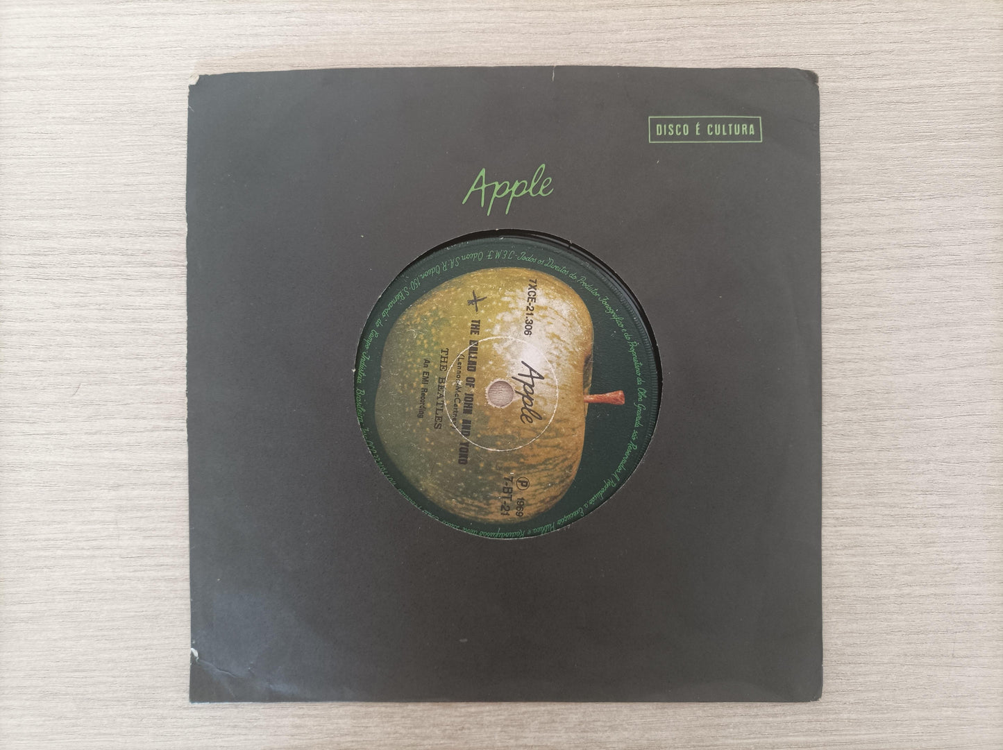 Compacto Vinil The Beatles The Ballad Of John And Yoko