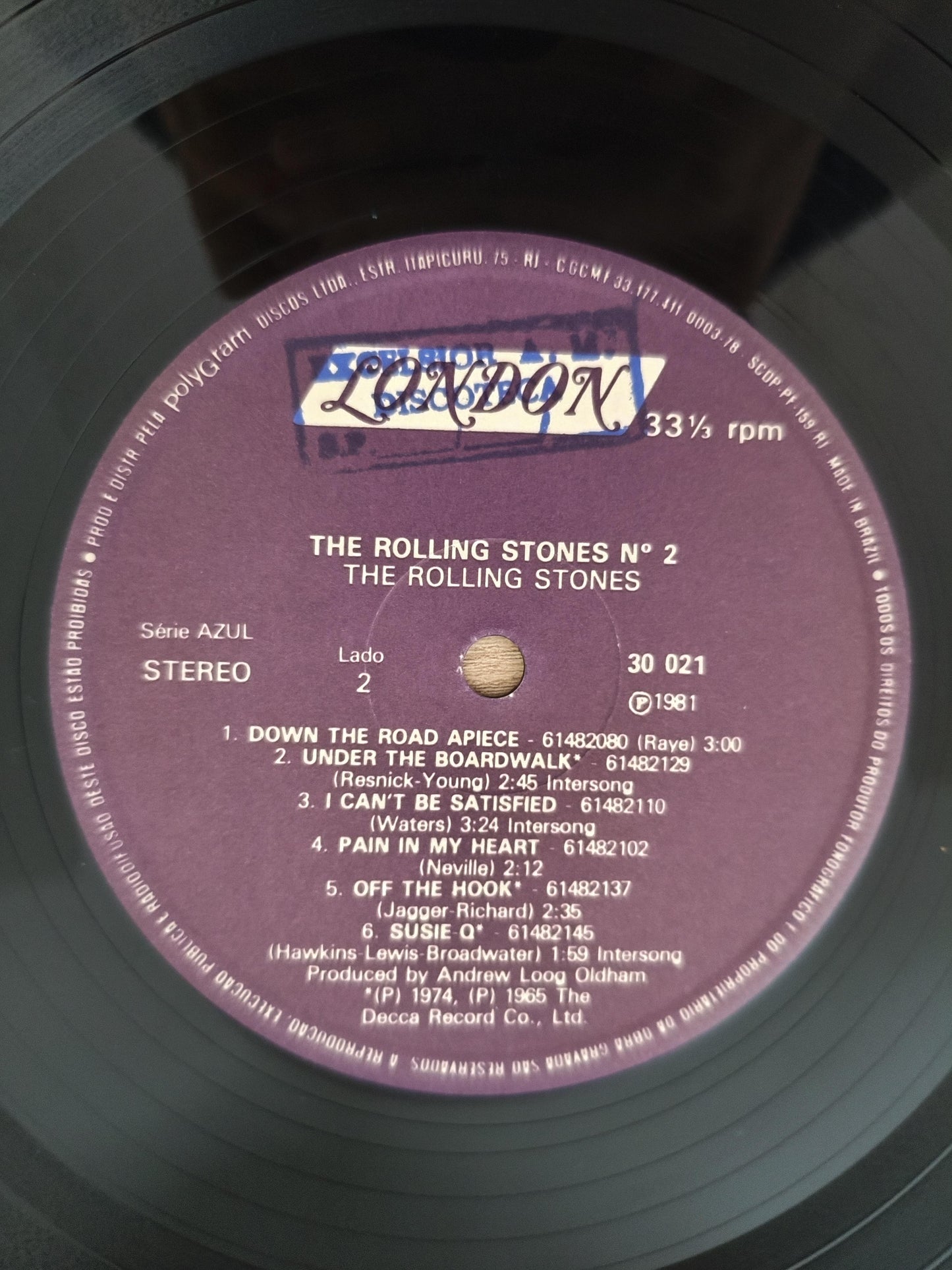 Lp Vinil The Rolling Stones No. 2