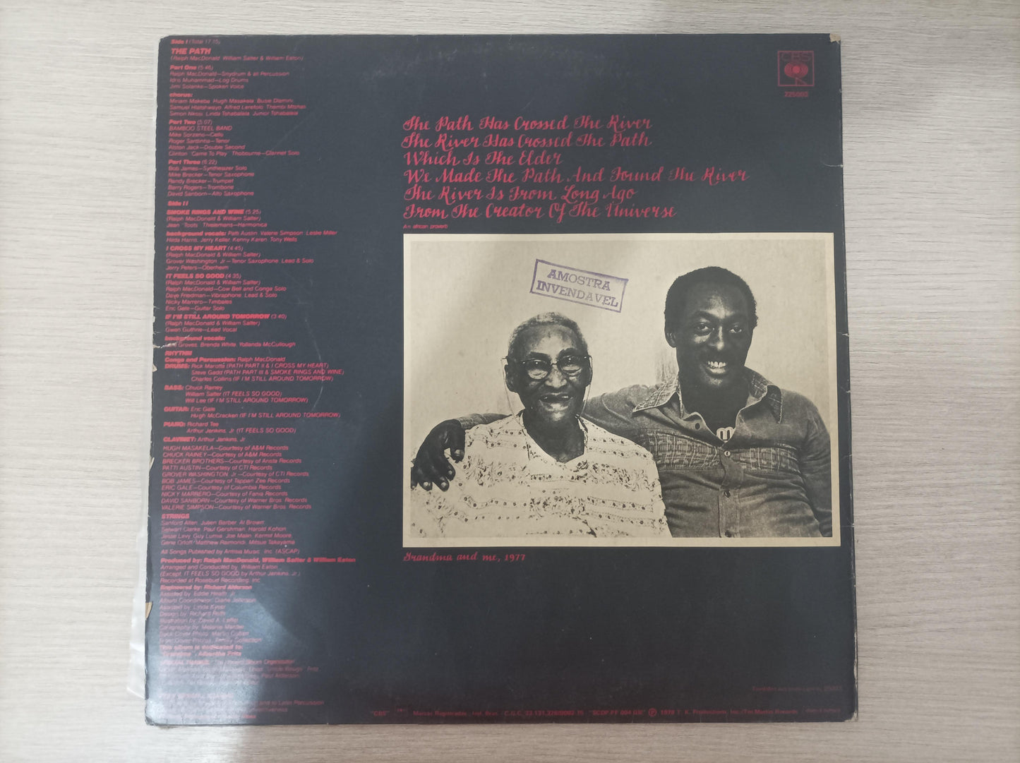 Lp Vinil Ralph MacDonald The Path Capa Dupla