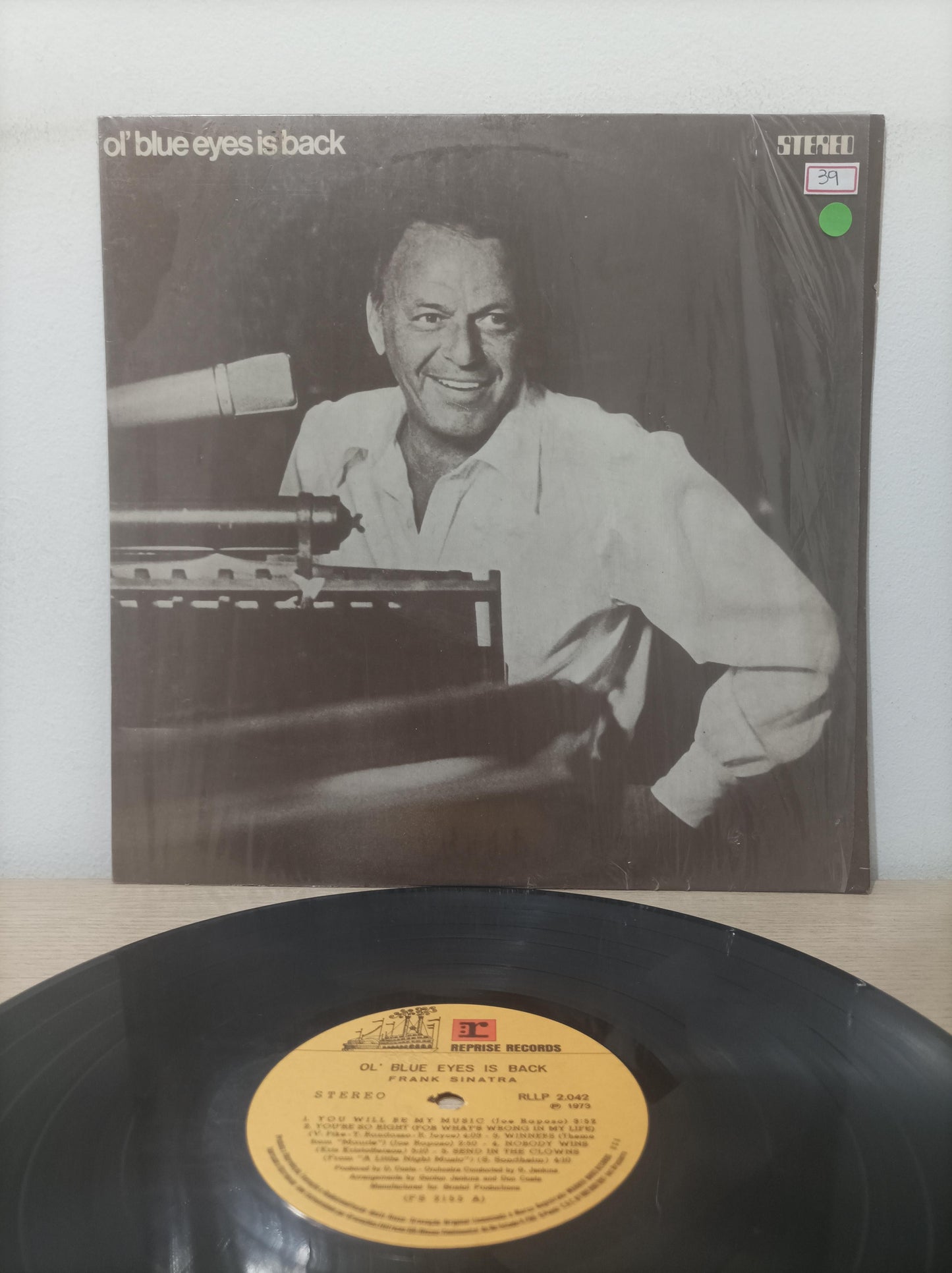Disco Vinil Ol' Blue Eyes Is Back Frank Sinatra A