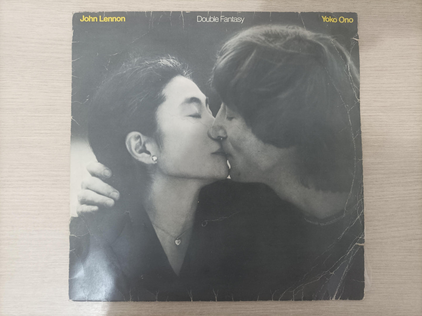 Disco Vinil Double Fantasy John Lennon & Yoko Ono Encarte A