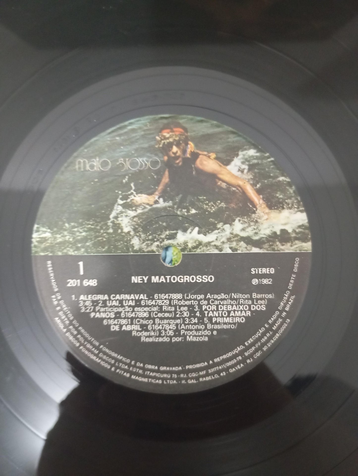 Lp Vinil Ney Matogrosso 1982 Com Encarte
