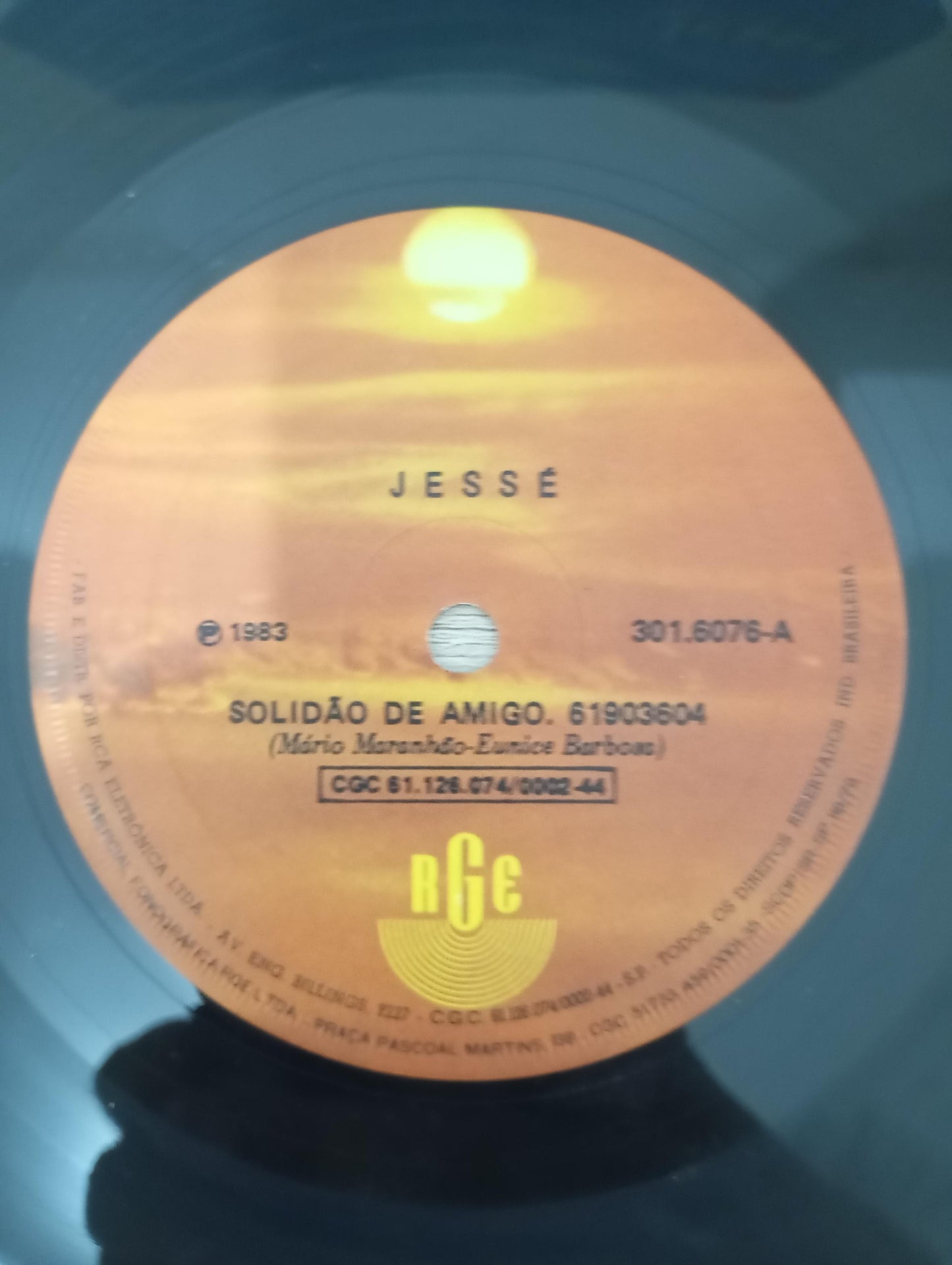 Vinil Compacto Jessé Solidão de Amigos / Viração