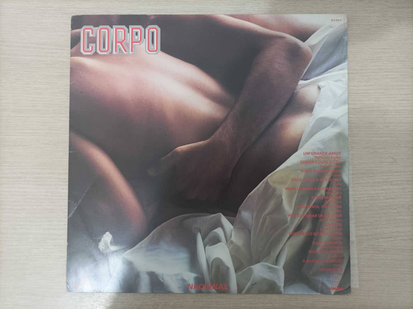 Lp Vinil Corpo a Corpo Nacional