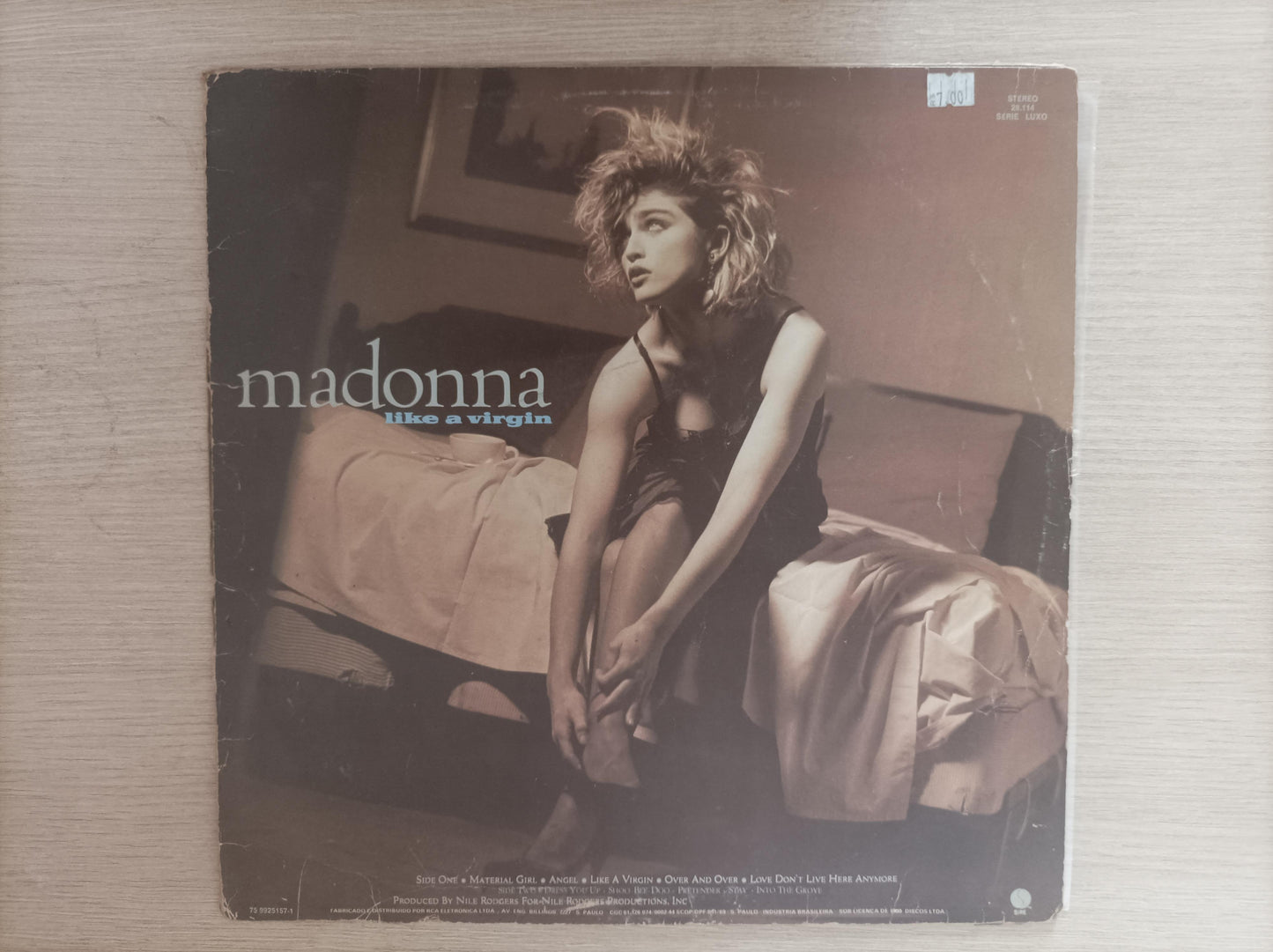 Disco Vinil Like A Virgin Madonna A