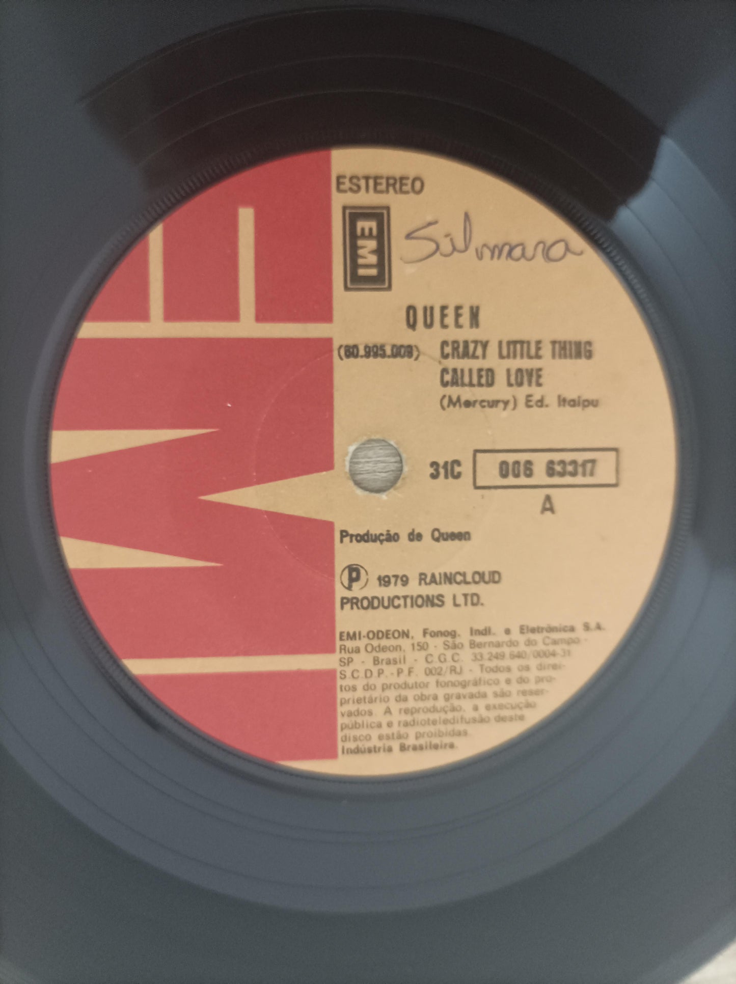 Compacto Vinil Queen Crazy Little Thing Called Love