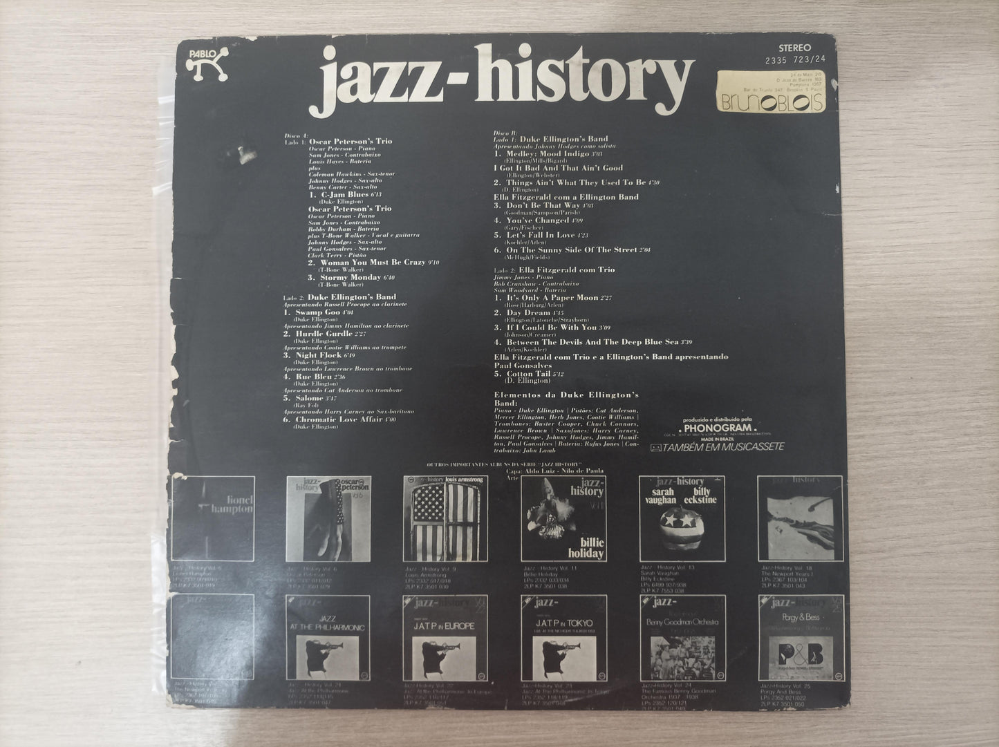 Lp Vinil Ellington & Others Greatest Jazz Concert 2 Duplo