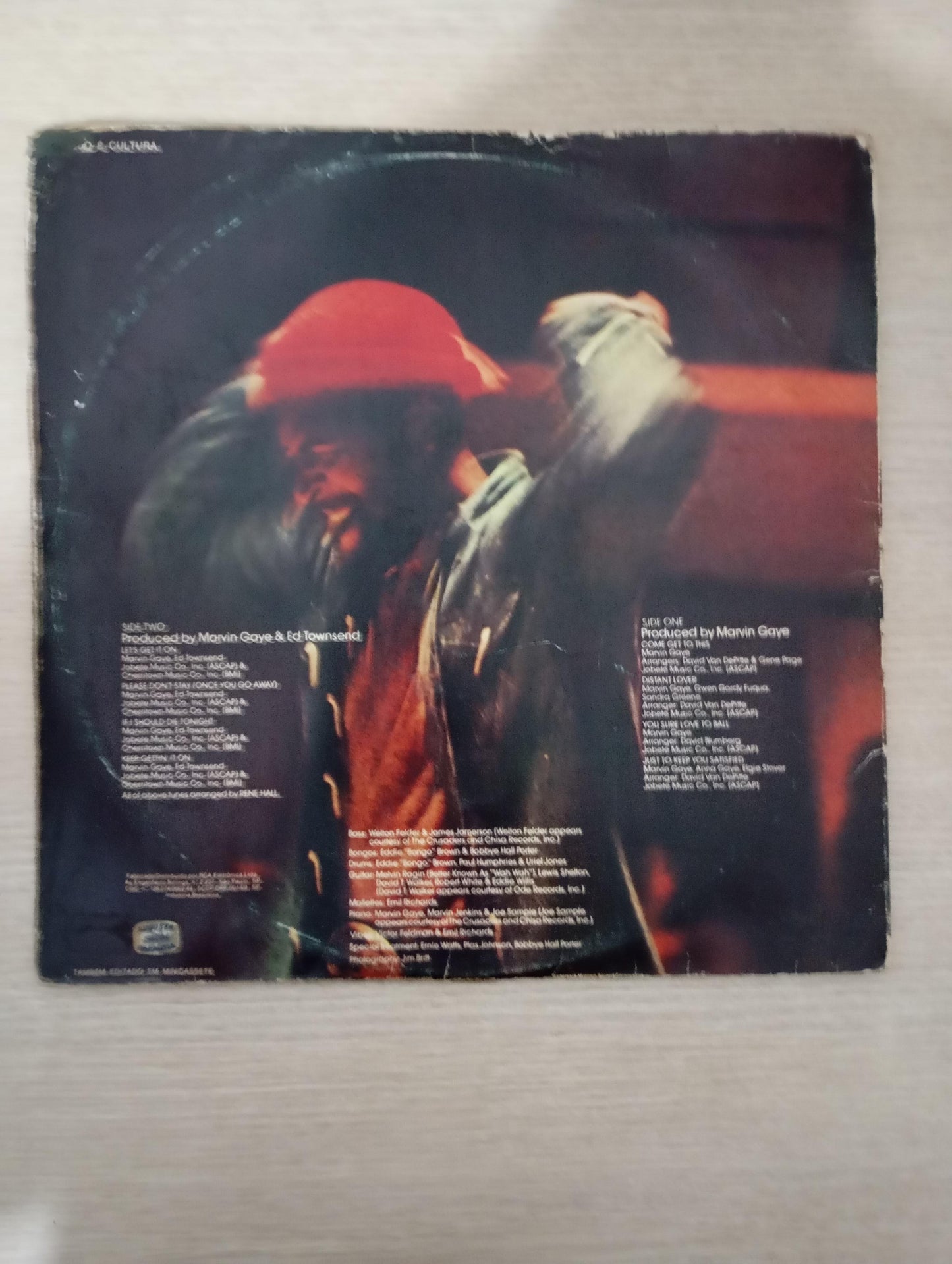 Lp Vinil Marvin Gaye Let's Get It On Capa Dupla