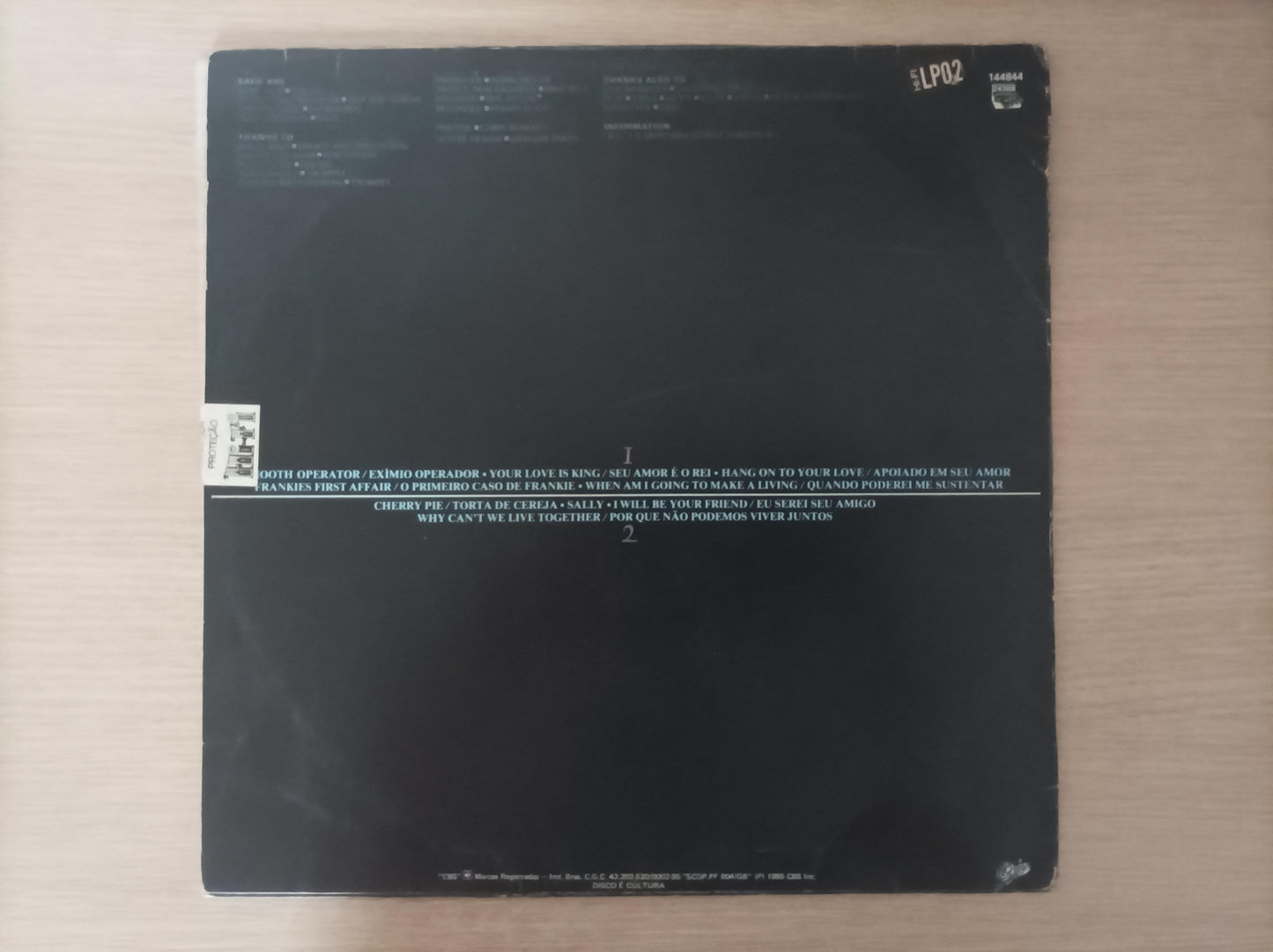 Lp Vinil Sade Diamond Life