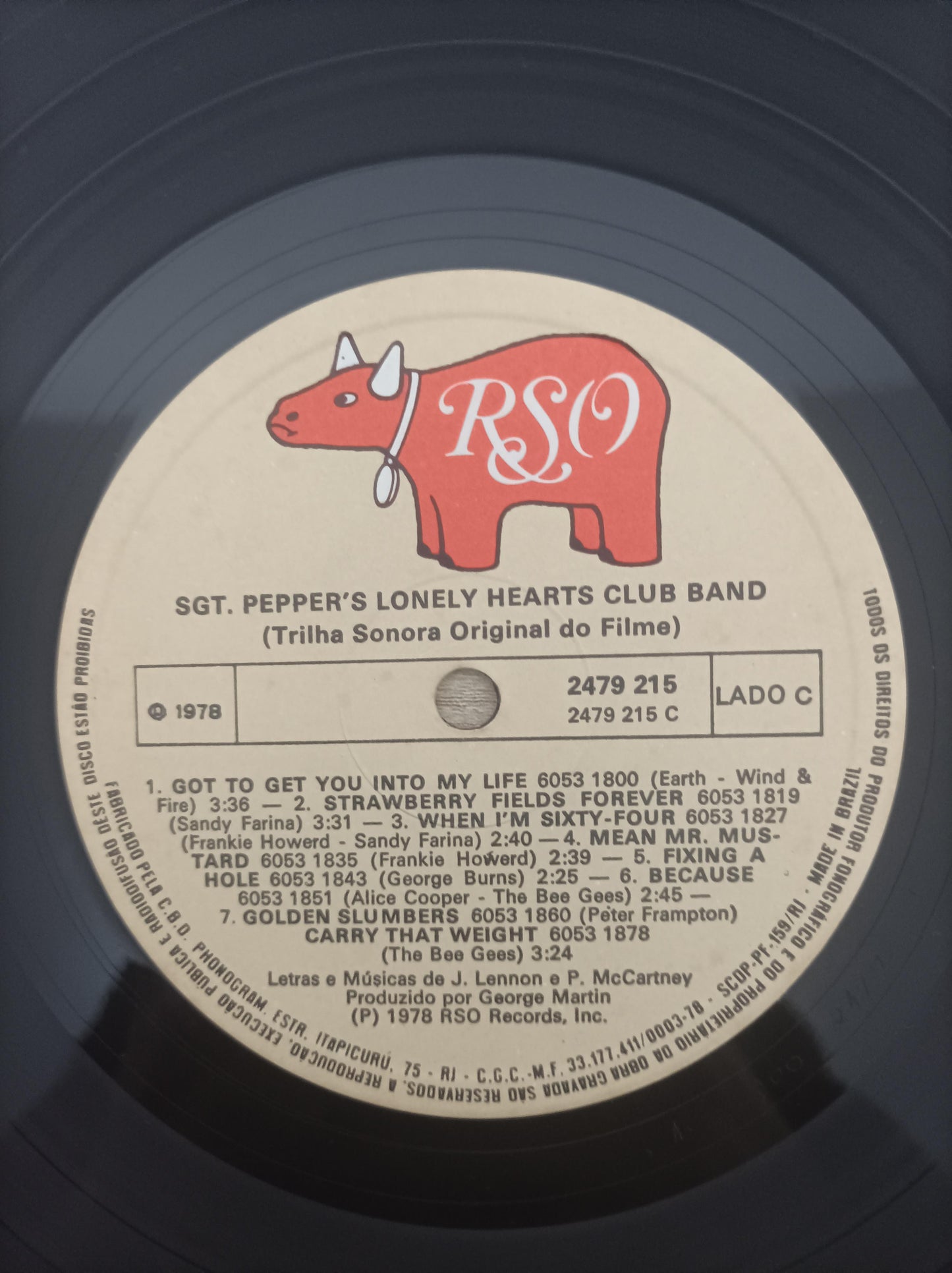 Lp Vinil Sgt Peppers Lonely Hearts Club Band Duplo C Encarte