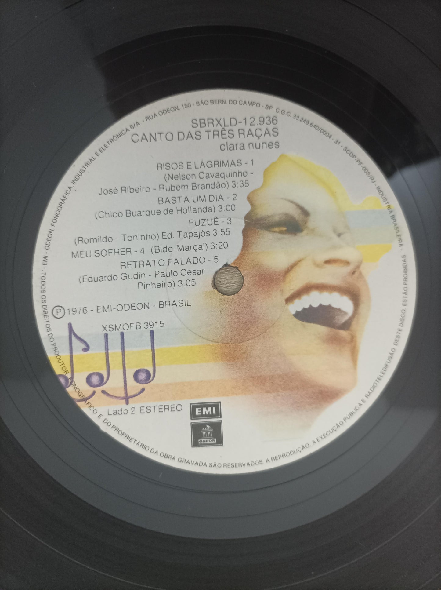 Lp Vinil Clara Nunes 1971 Capa Dupla Com Encarte