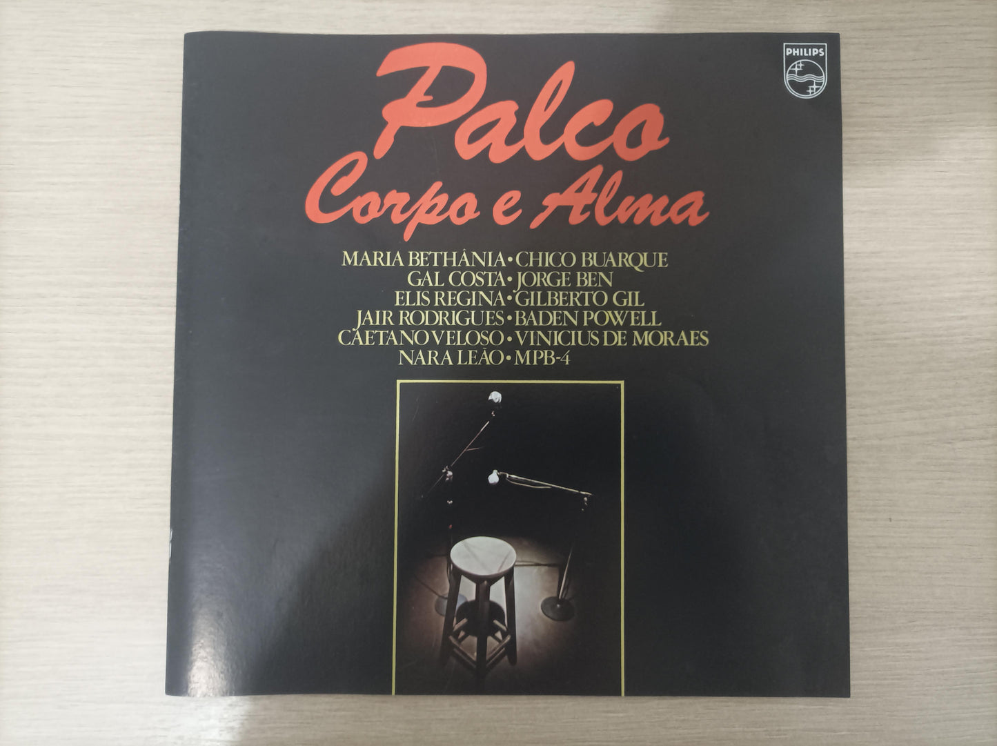 Lp Vinil Palco Corpo e Alma Triplo Com Encarte