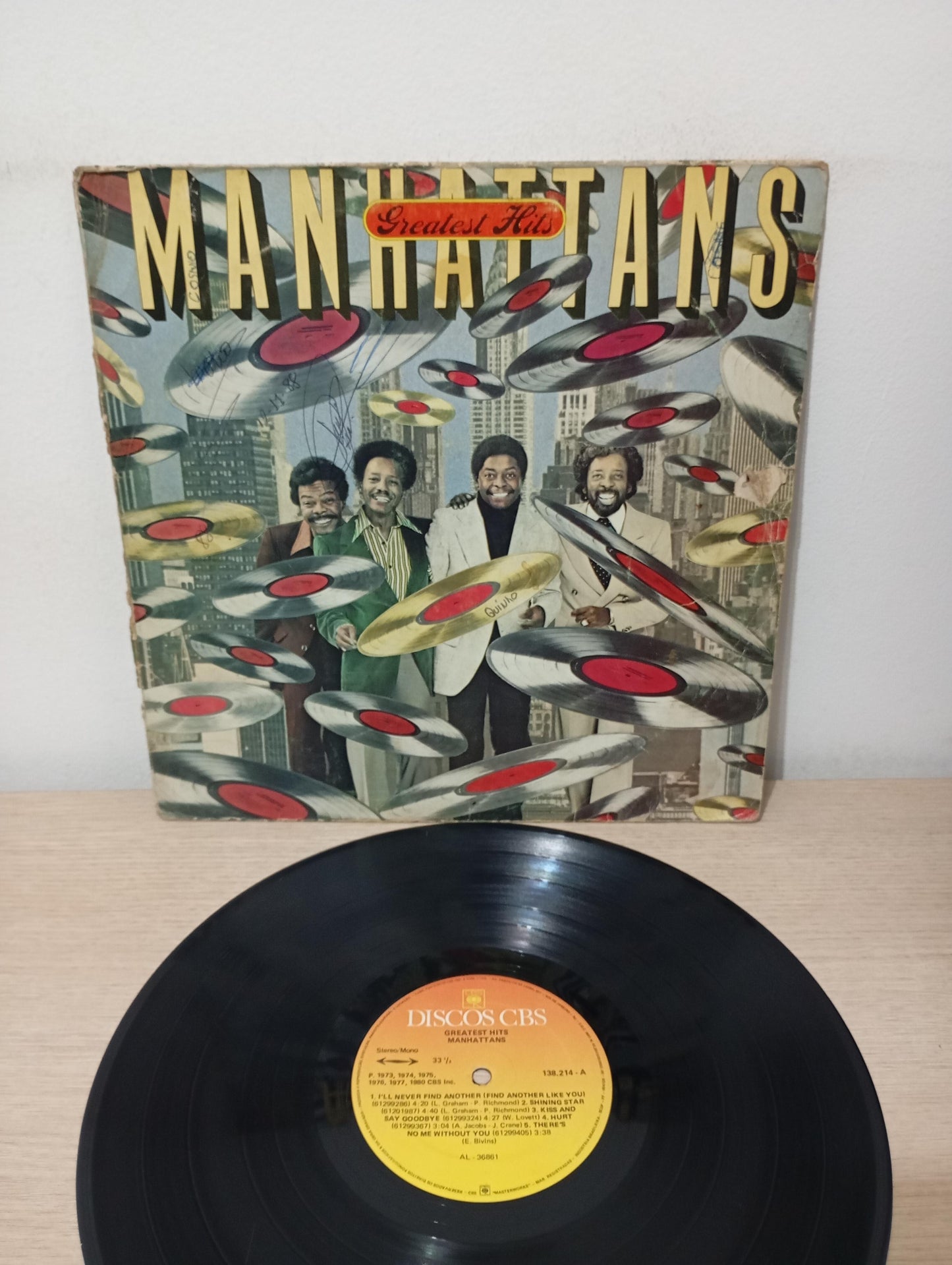 Disco Vinil Greatest Hits Manhattans A