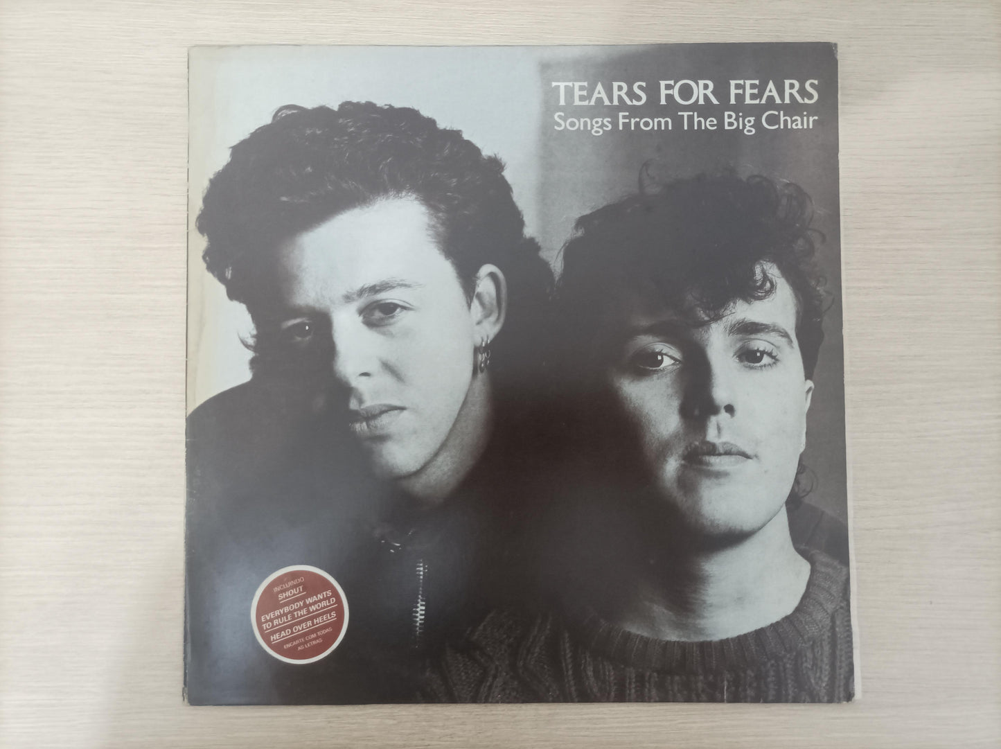 Lp Vinil Tears For Fears Songs From The Big Chair C/ Encarte