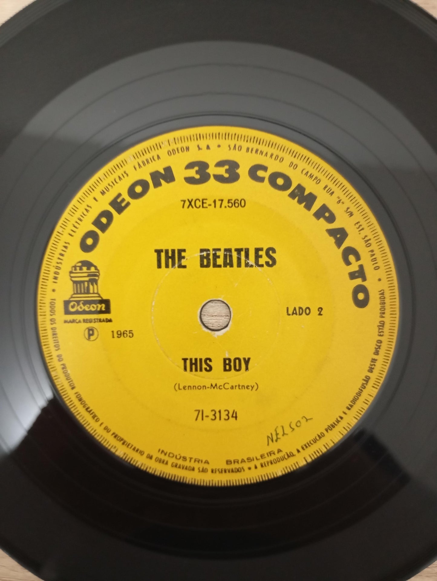 Vinil Compacto The Beatles Ticket To Ride / This Boy