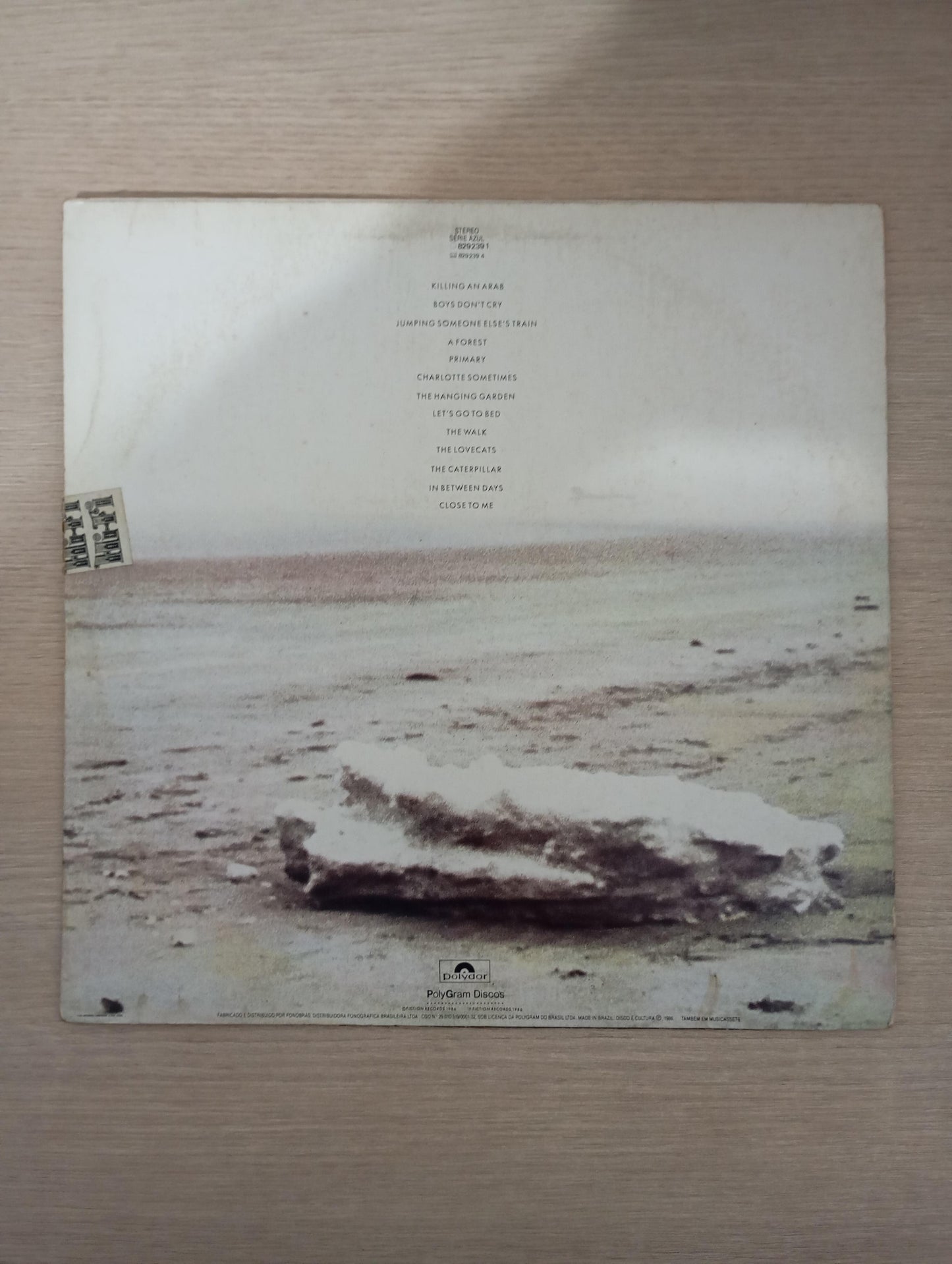 Lp Vinil The Cure Standing On A Beach The Singles C Encarte