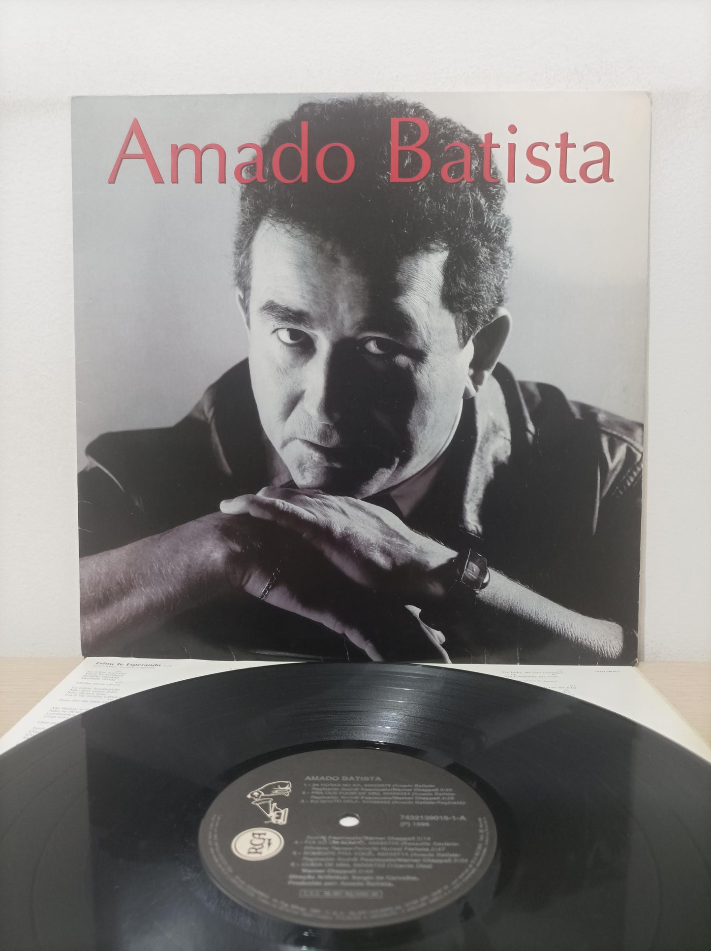 Lp Vinil Amado Batista 1996 Com Encarte