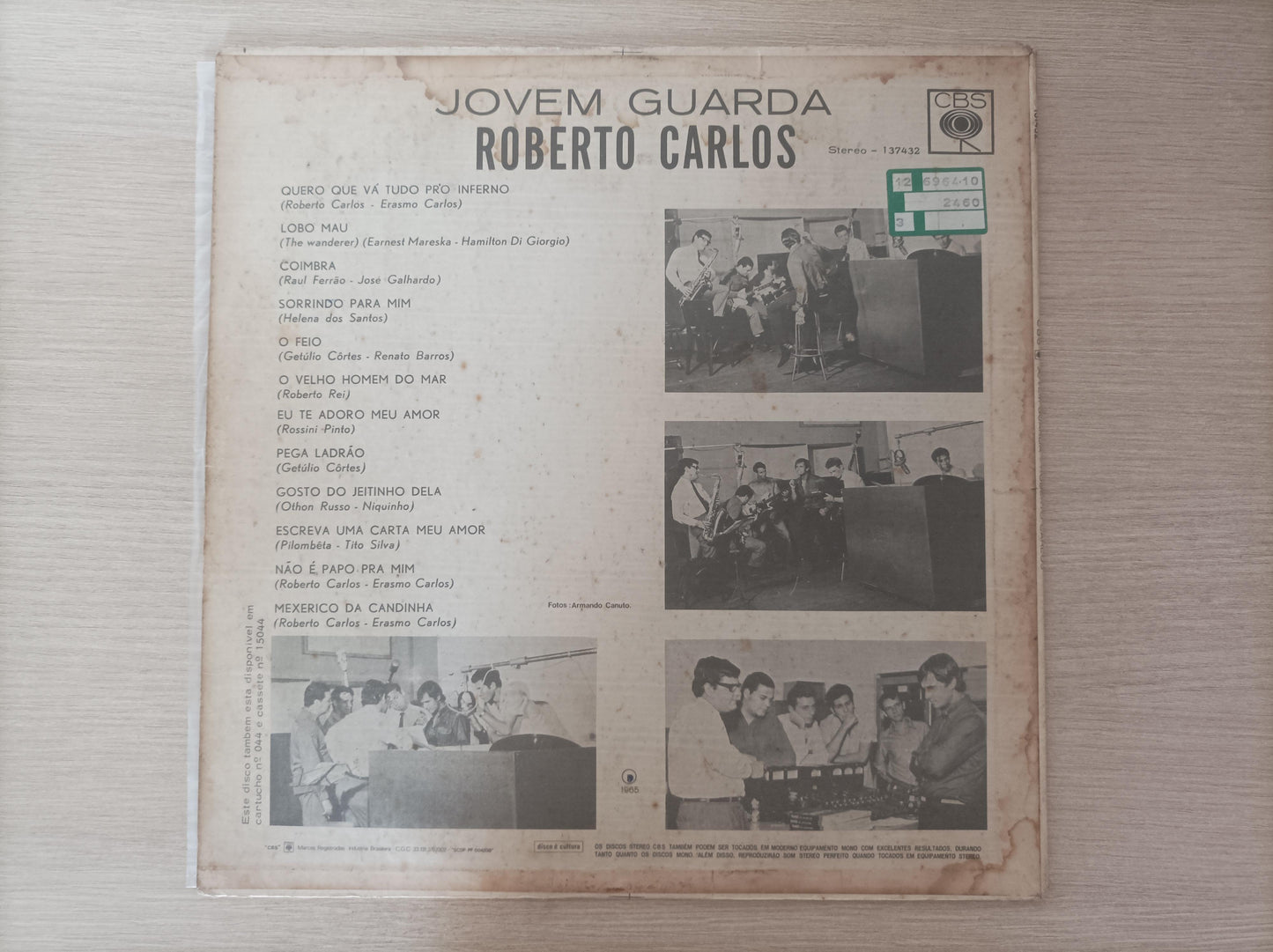 Lp Vinil Roberto Carlos Jovem Guarda