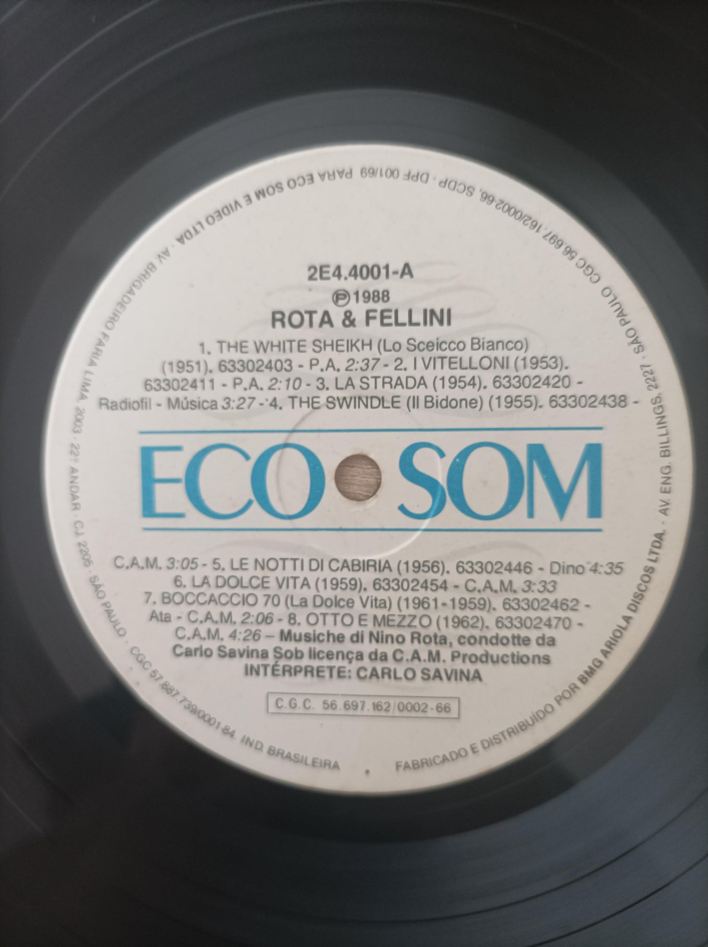 Lp Vinil Nino Rota Rota & Fellini