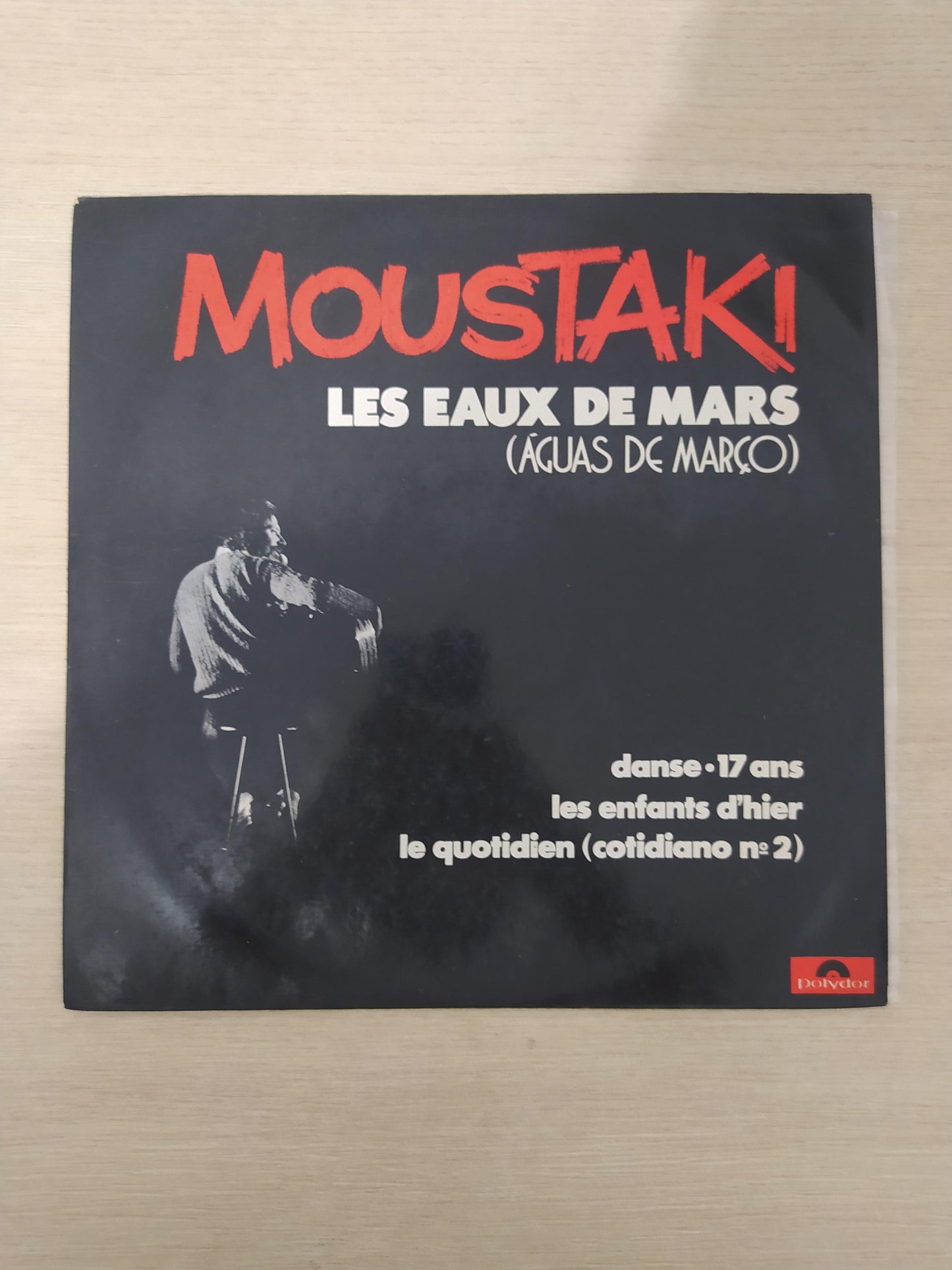 Lp Vinil Georges Moustaki Les Eaux De Mars (Águas De Março)