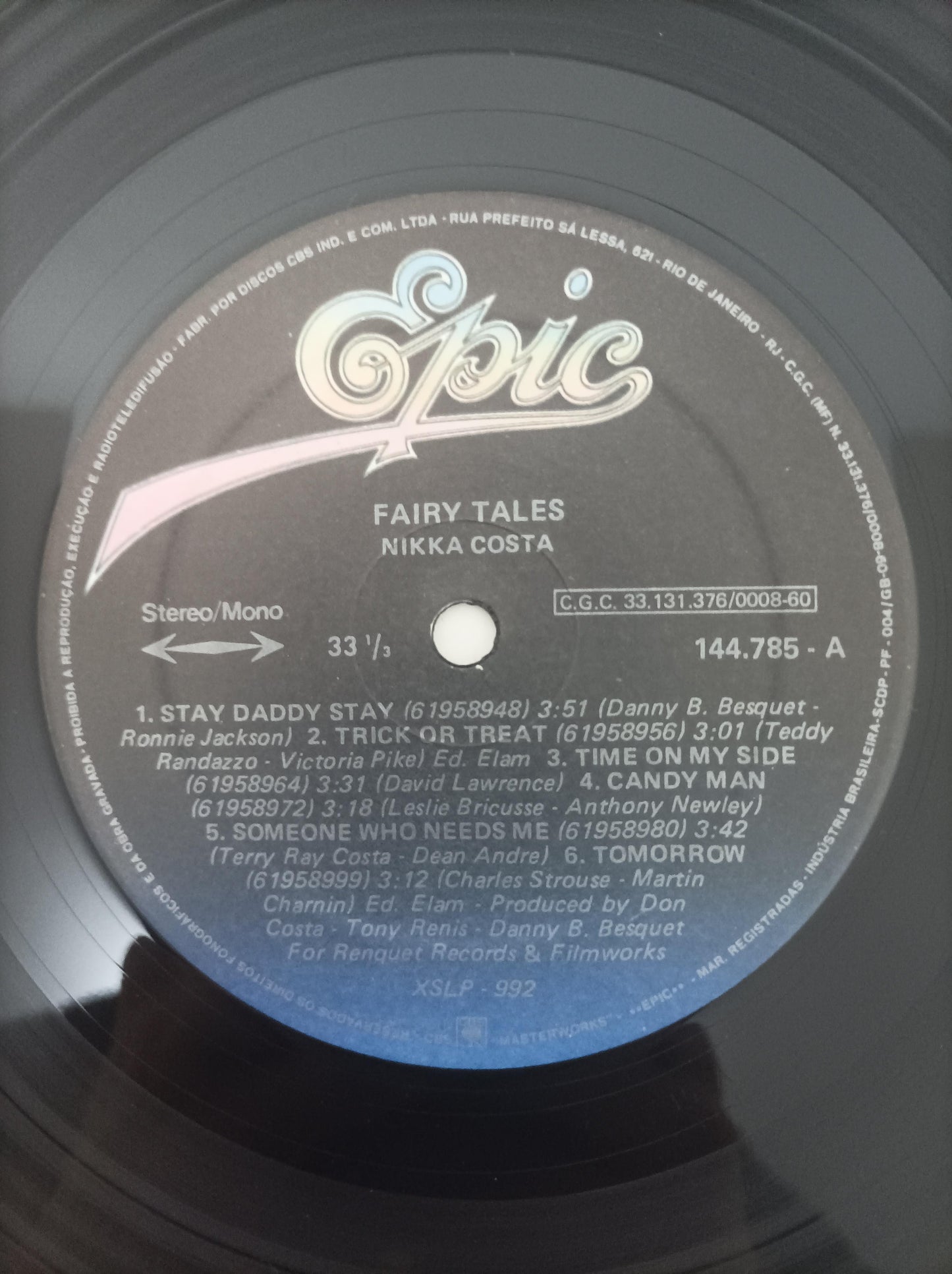 Lp Vinil Nikka Costa Fairy Tales Com Encarte