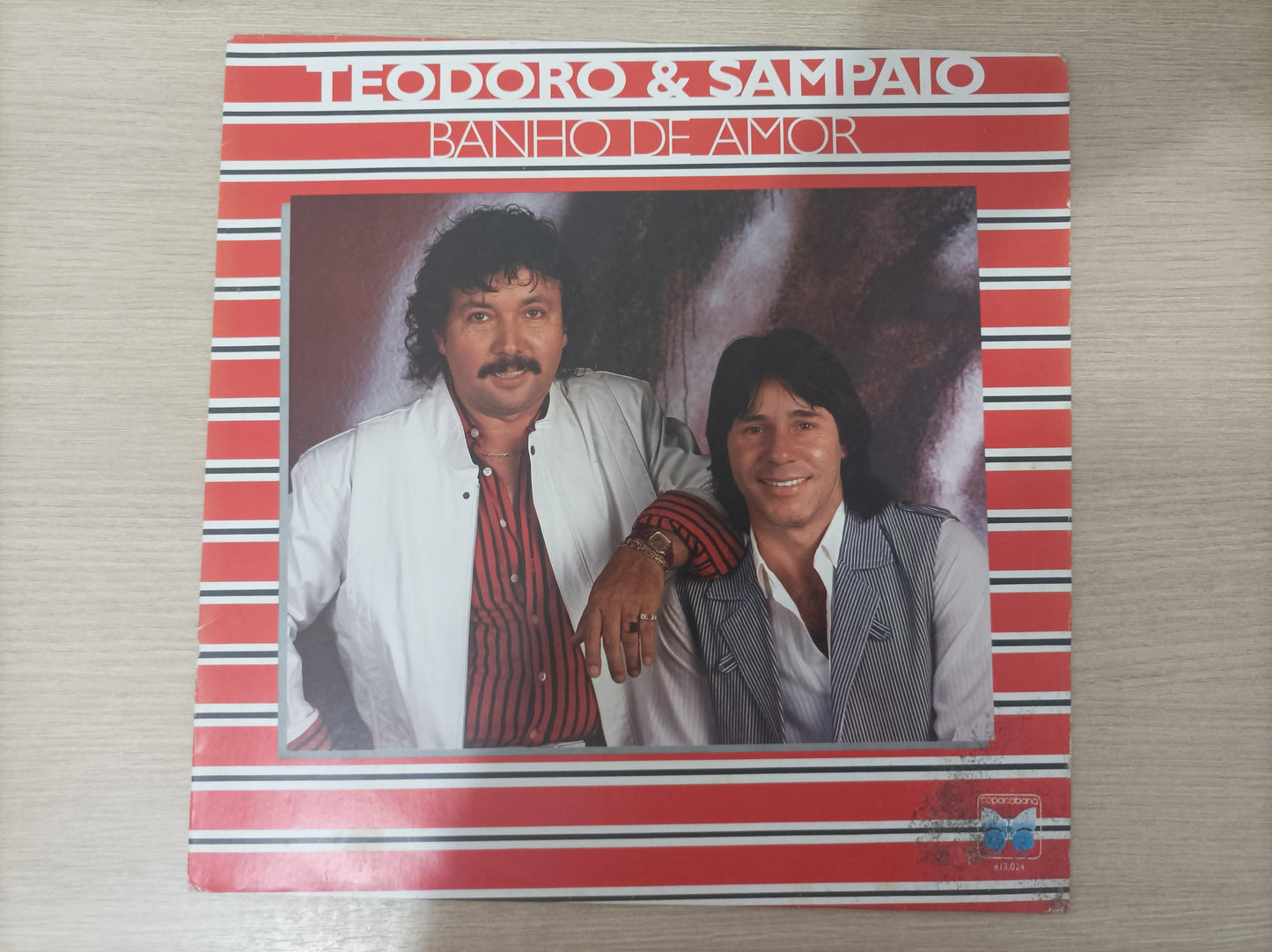 Lp Vinil Teodoro & Sampaio Banho De Amor