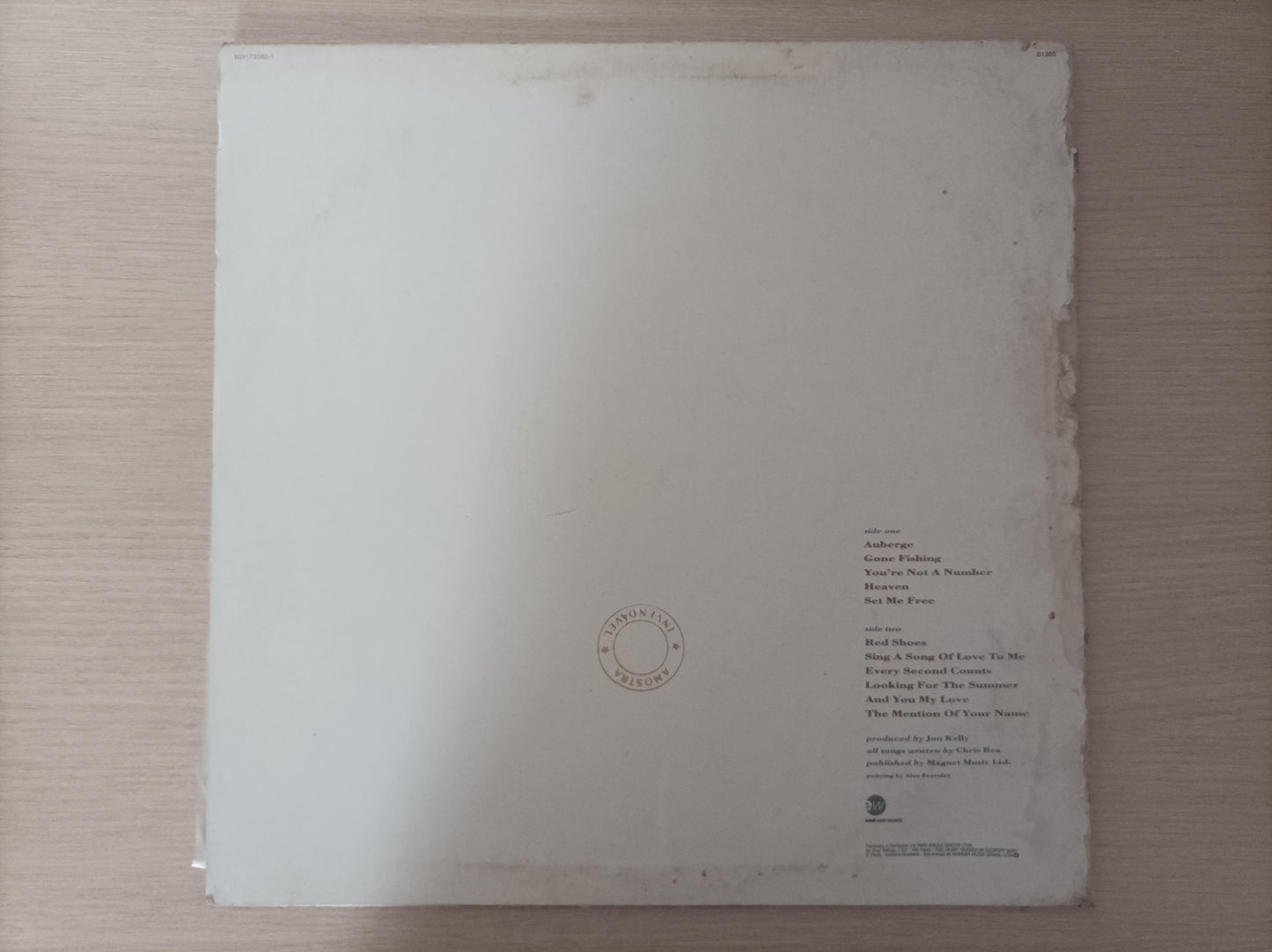 Lp Vinil Chris Rea Auberge Com Encarte
