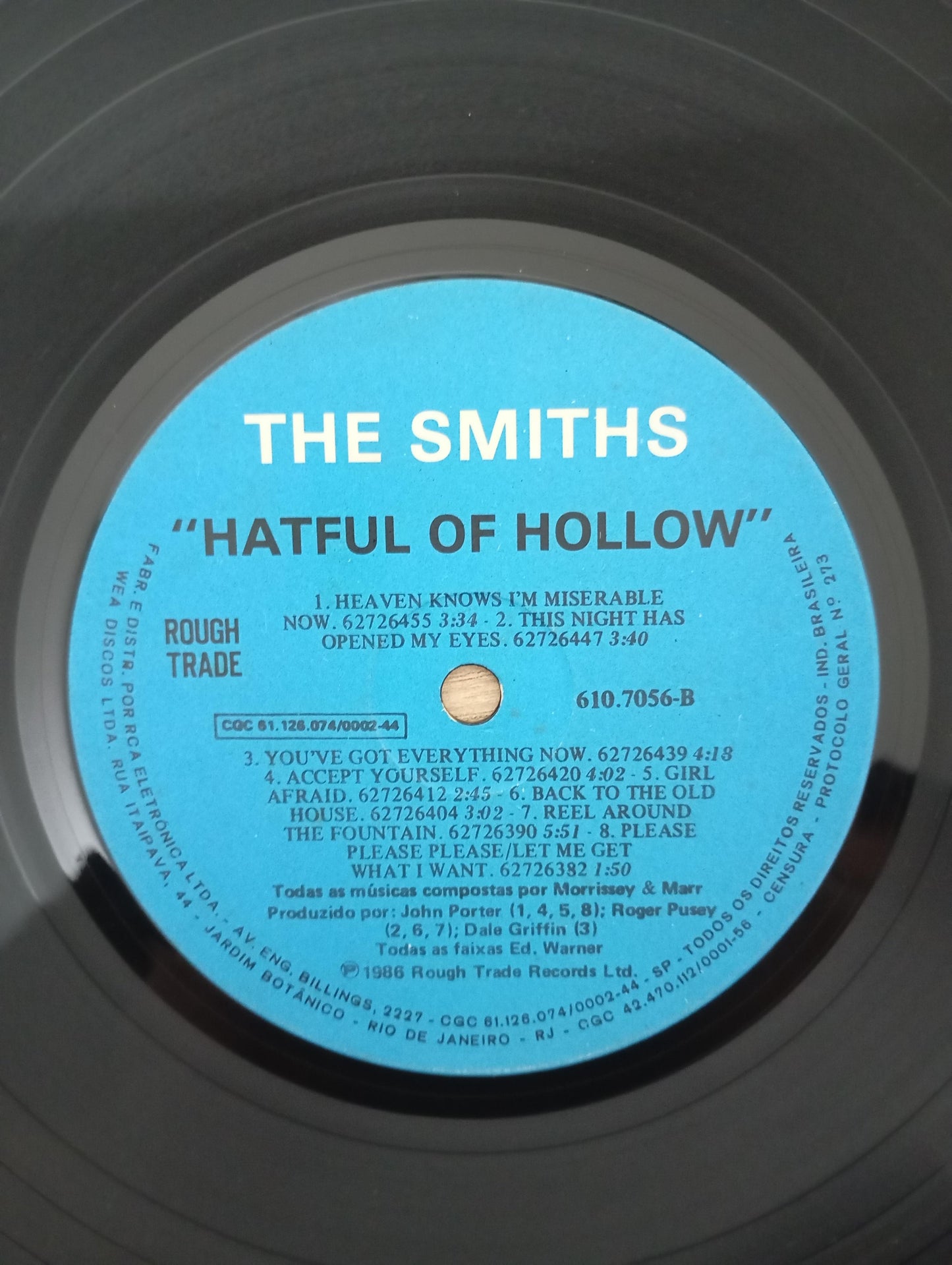 Disco Vinil Hatful Of Hollow The Smiths Capa Dupla C Encarte