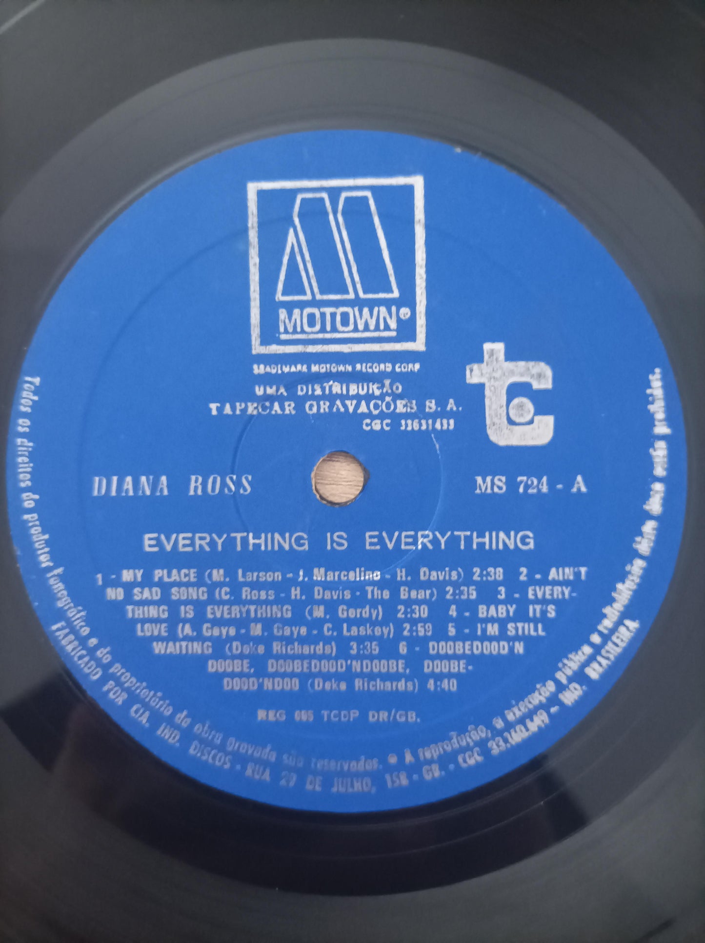 Lp Vinil Diana Ross Everything Is Everything