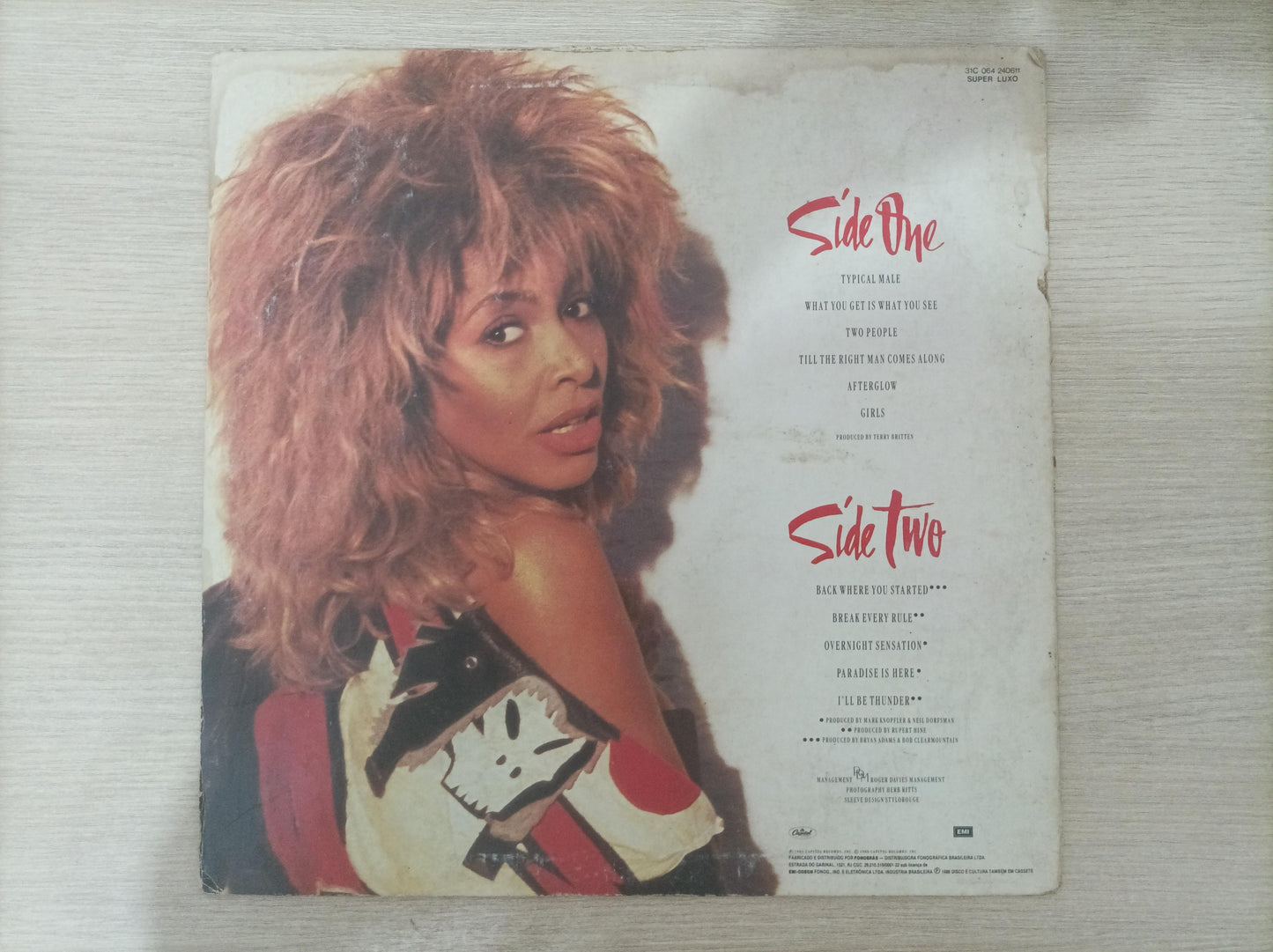 Lp Vinil Tina Turner Break Every Rule