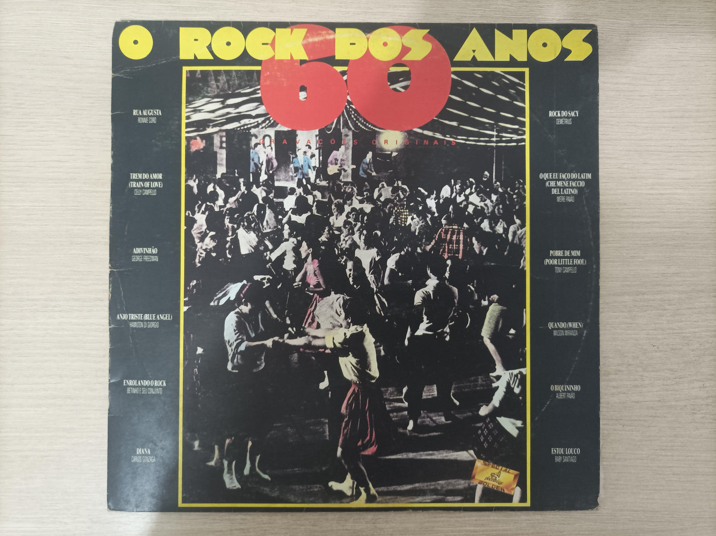 Lp Vinil O Rock dos Anos 60