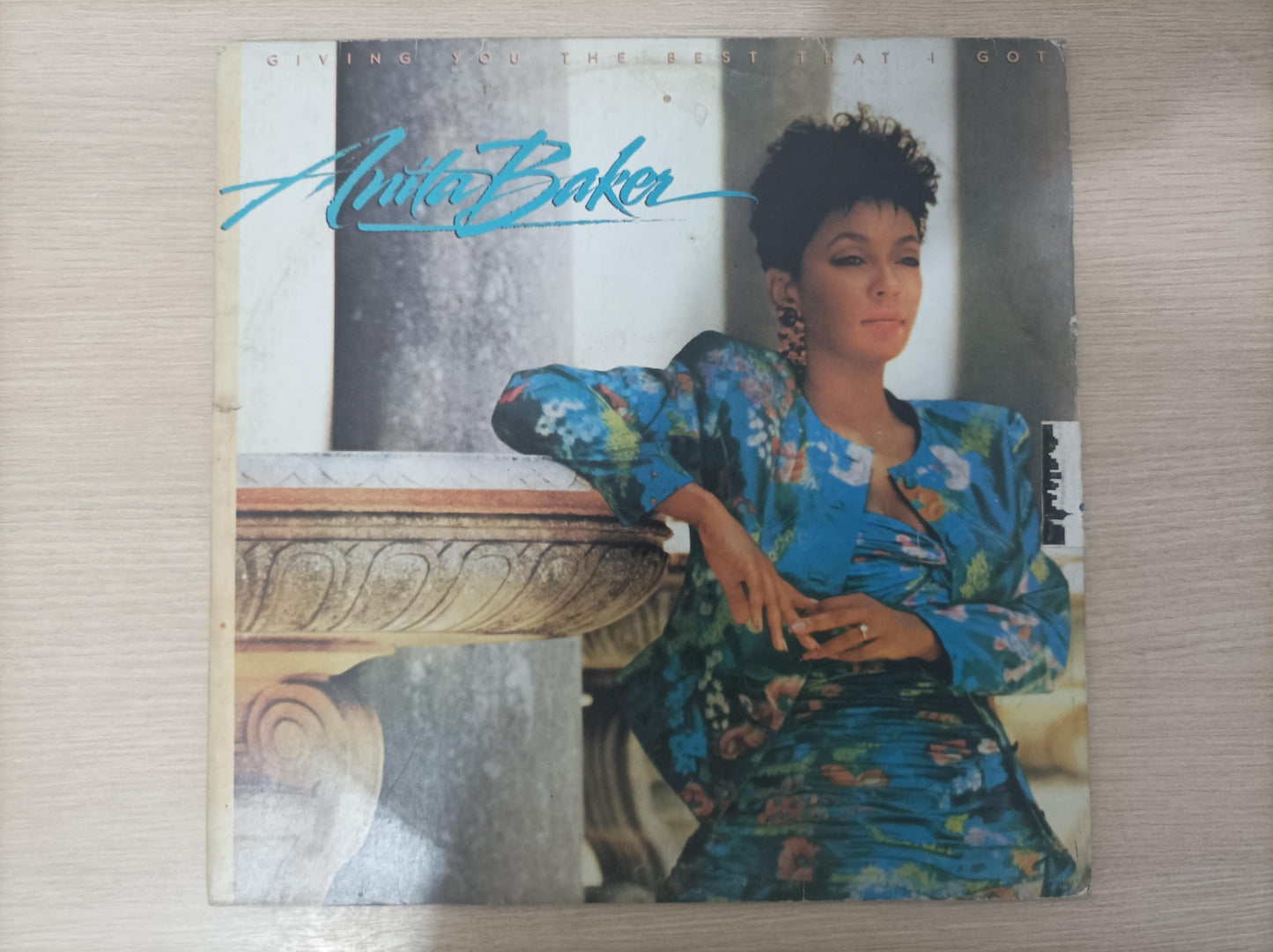 Lp Vinil Anita Baker Giving You The Best That I Got Encarte