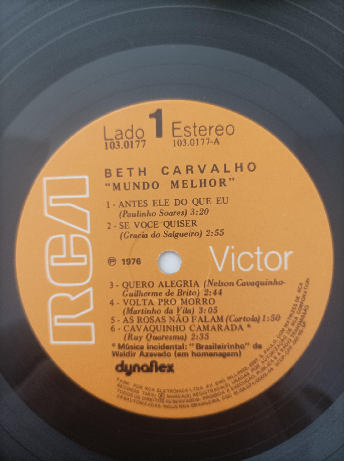 Lp Vinil Beth Carvalho Mundo Melhor Com Encarte
