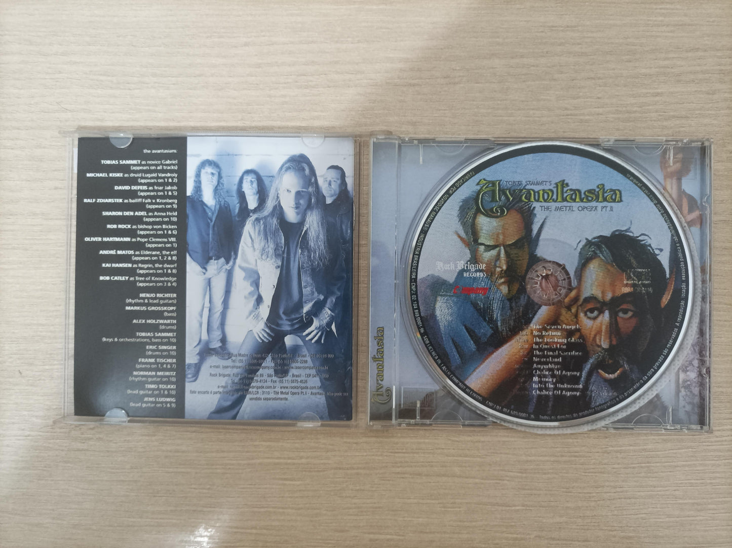 CD Tobias Sammet's Avantasia The Metal Opera Pt.II