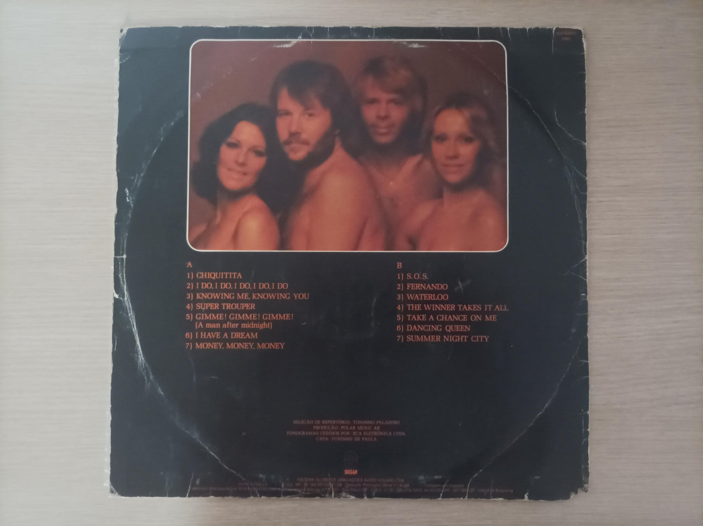 Lp Vinil ABBA Dez Anos