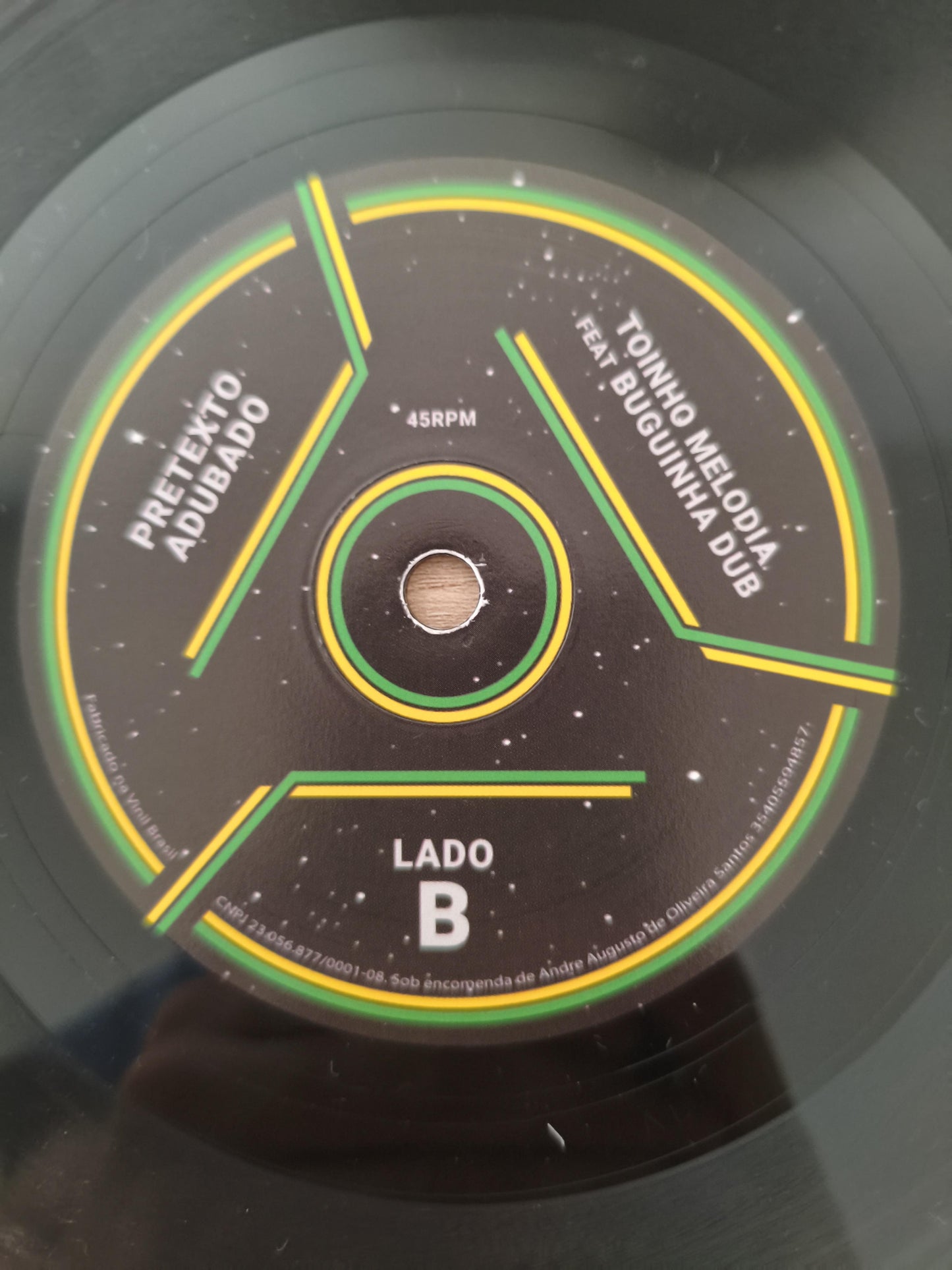 Compacto Vinil Toinho Melodia Pernambulista