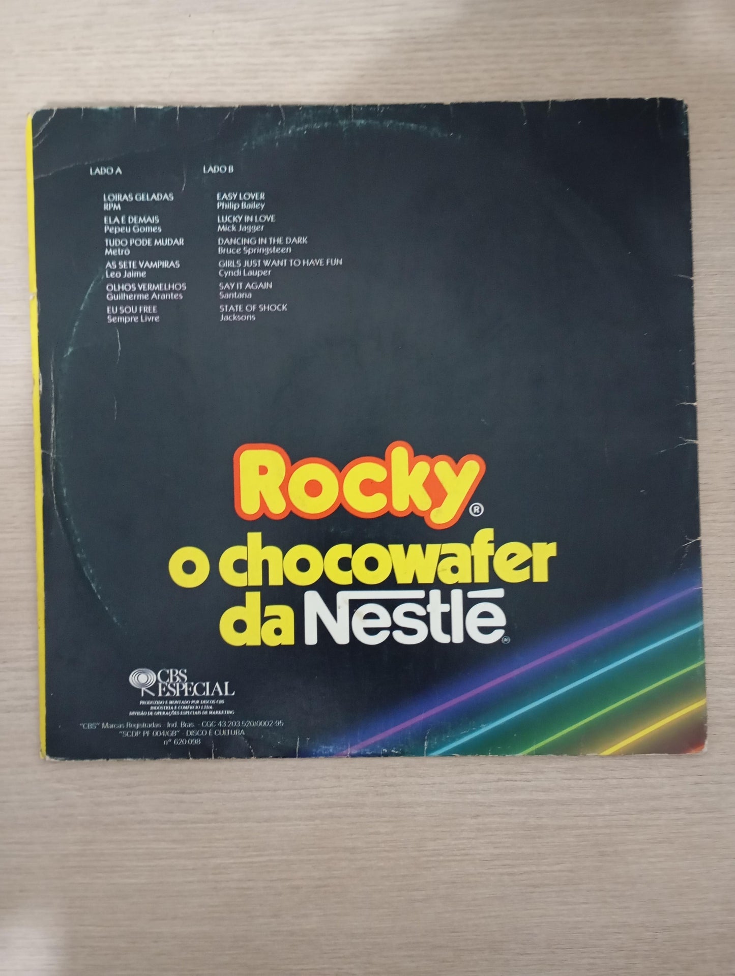 Lp Vinil Sucessos Ligue-se No Rocky Capa Dupla