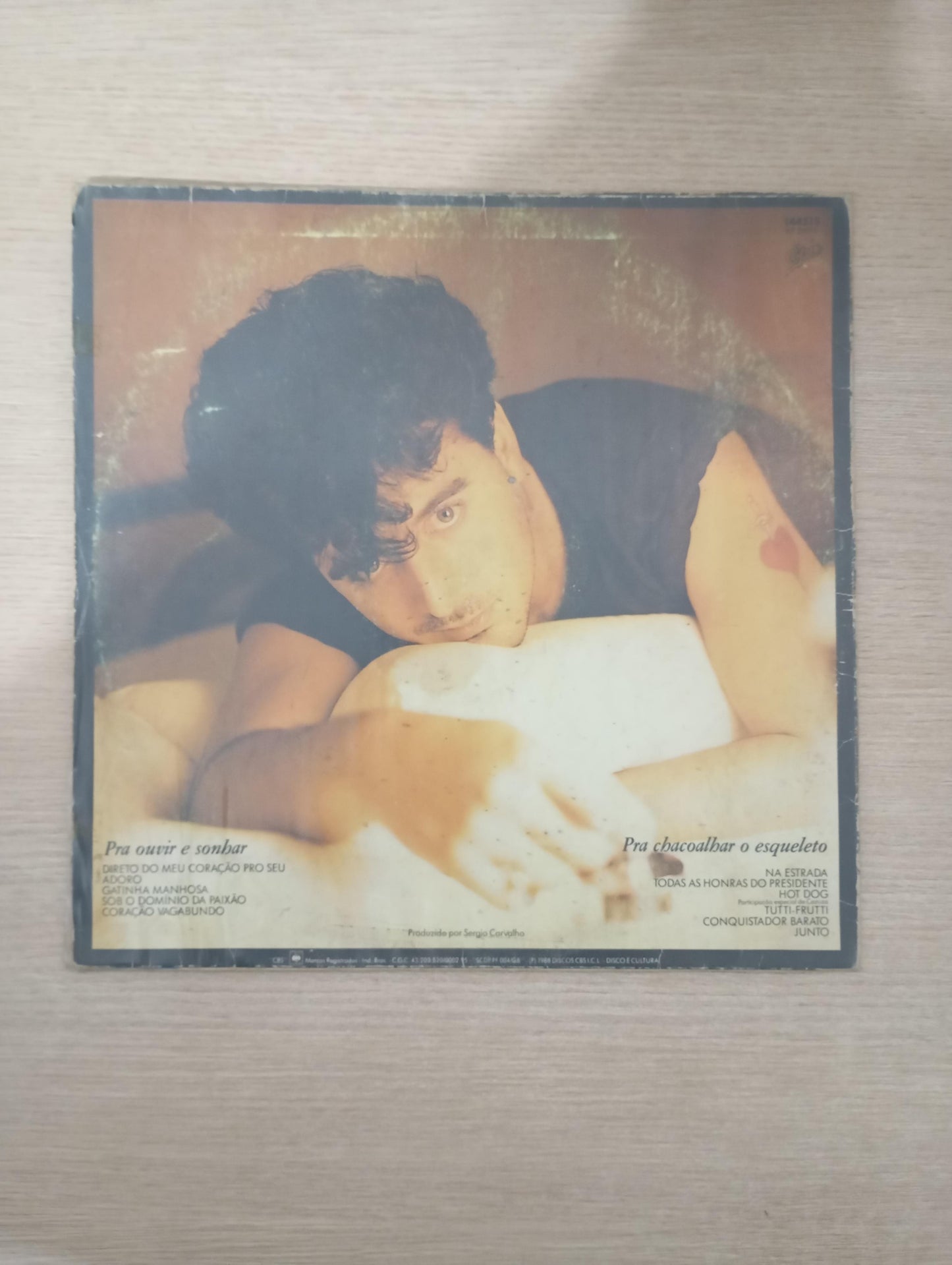 Disco Vinil Direto Do Meu Coração Pro Seu Leo Jaime A