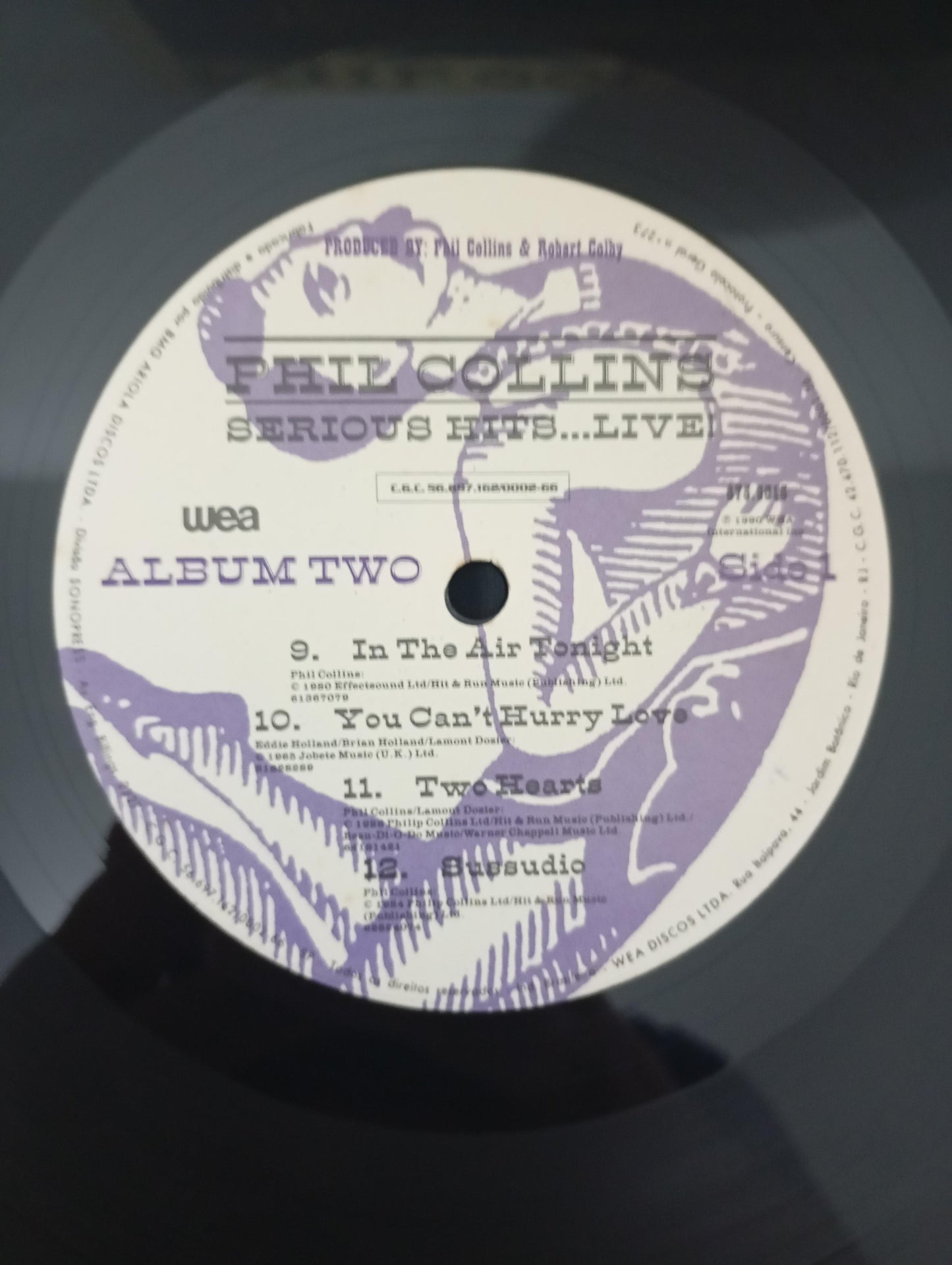 Lp Vinil Phil Collins Serious Hits...Live! Duplo