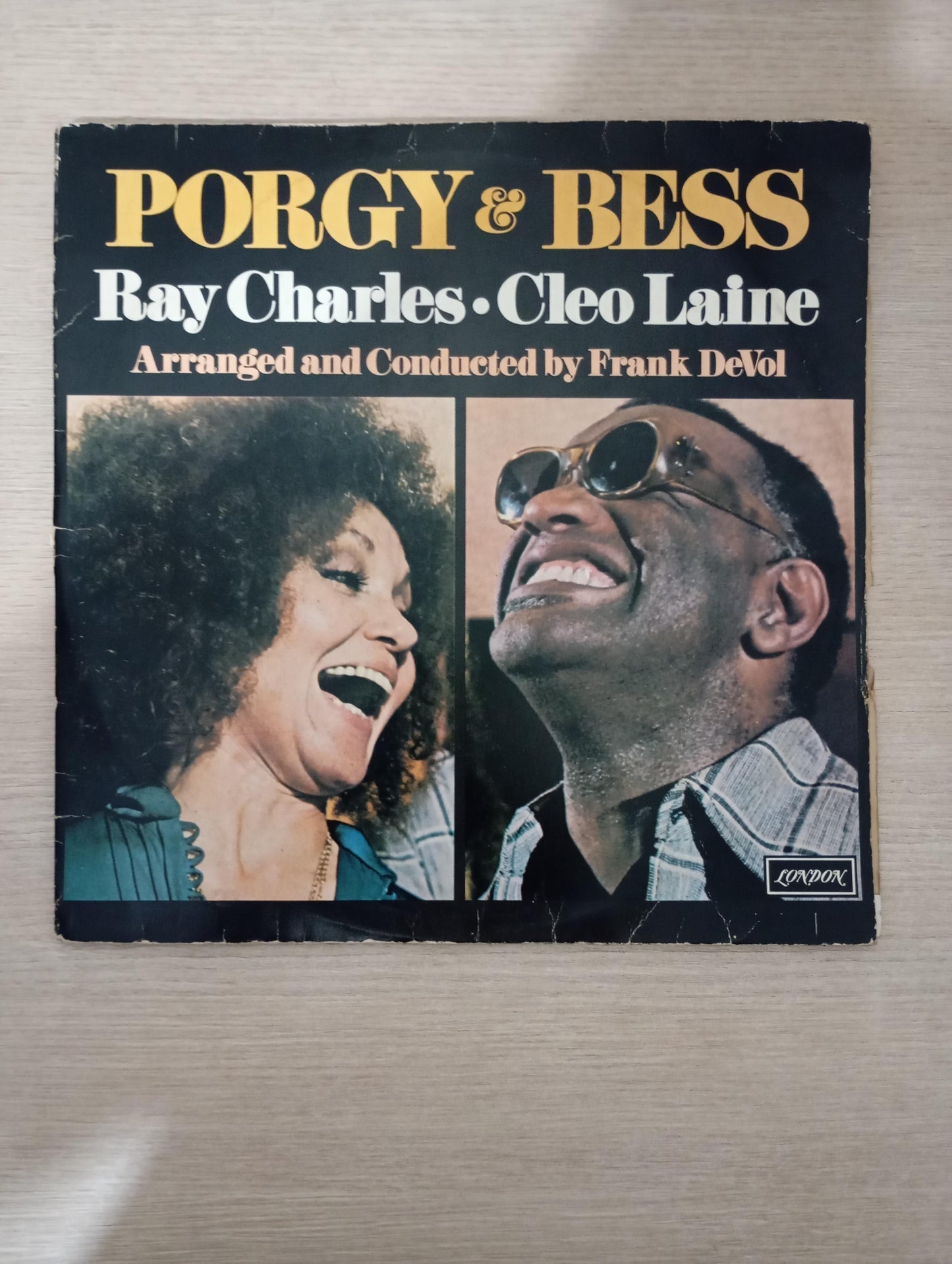 Lp Vinil Ray Charles & Cleo Laine Porgy & Bess Duplo