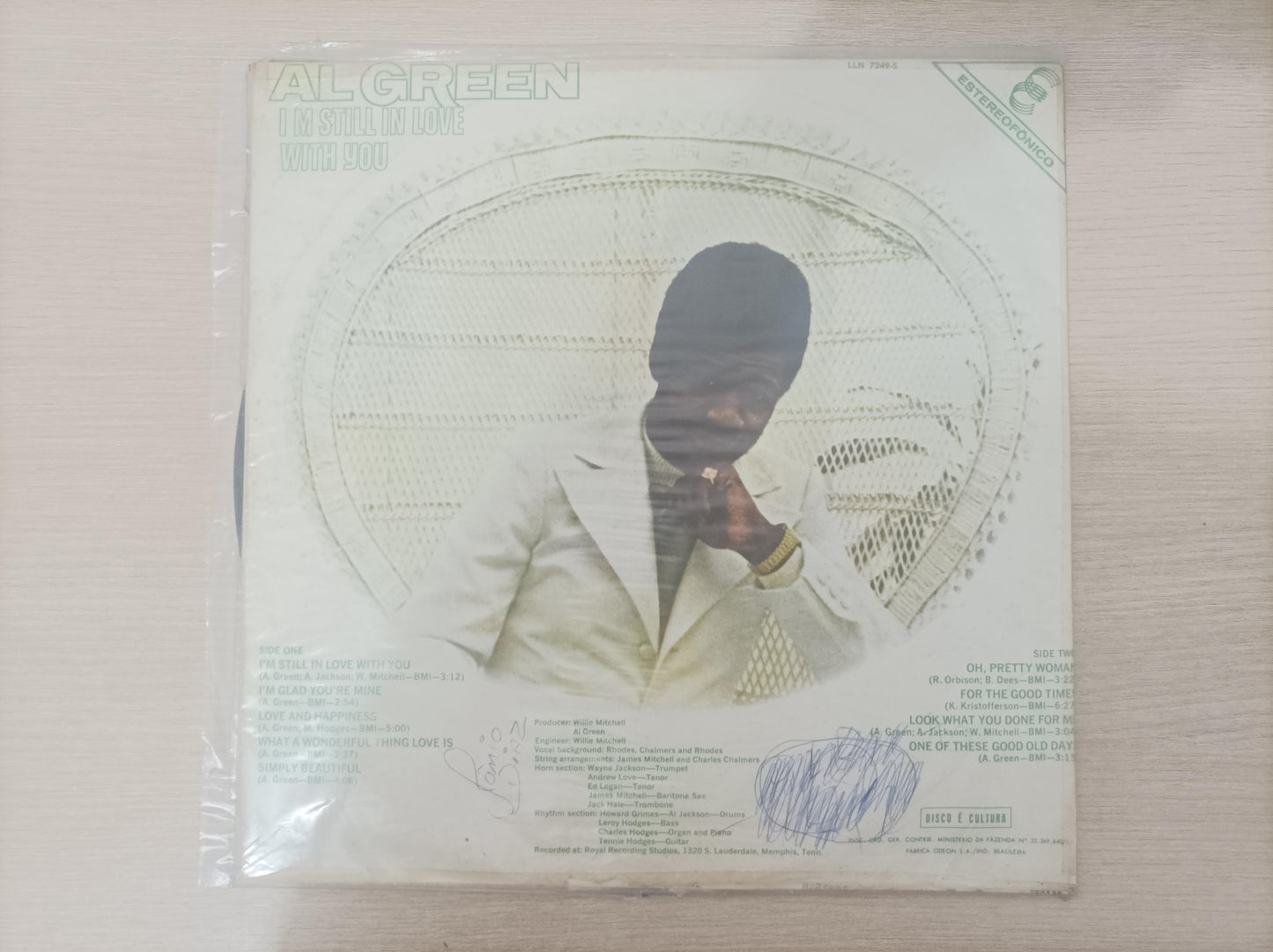Lp Vinil Al Green I'm Still In Love With You