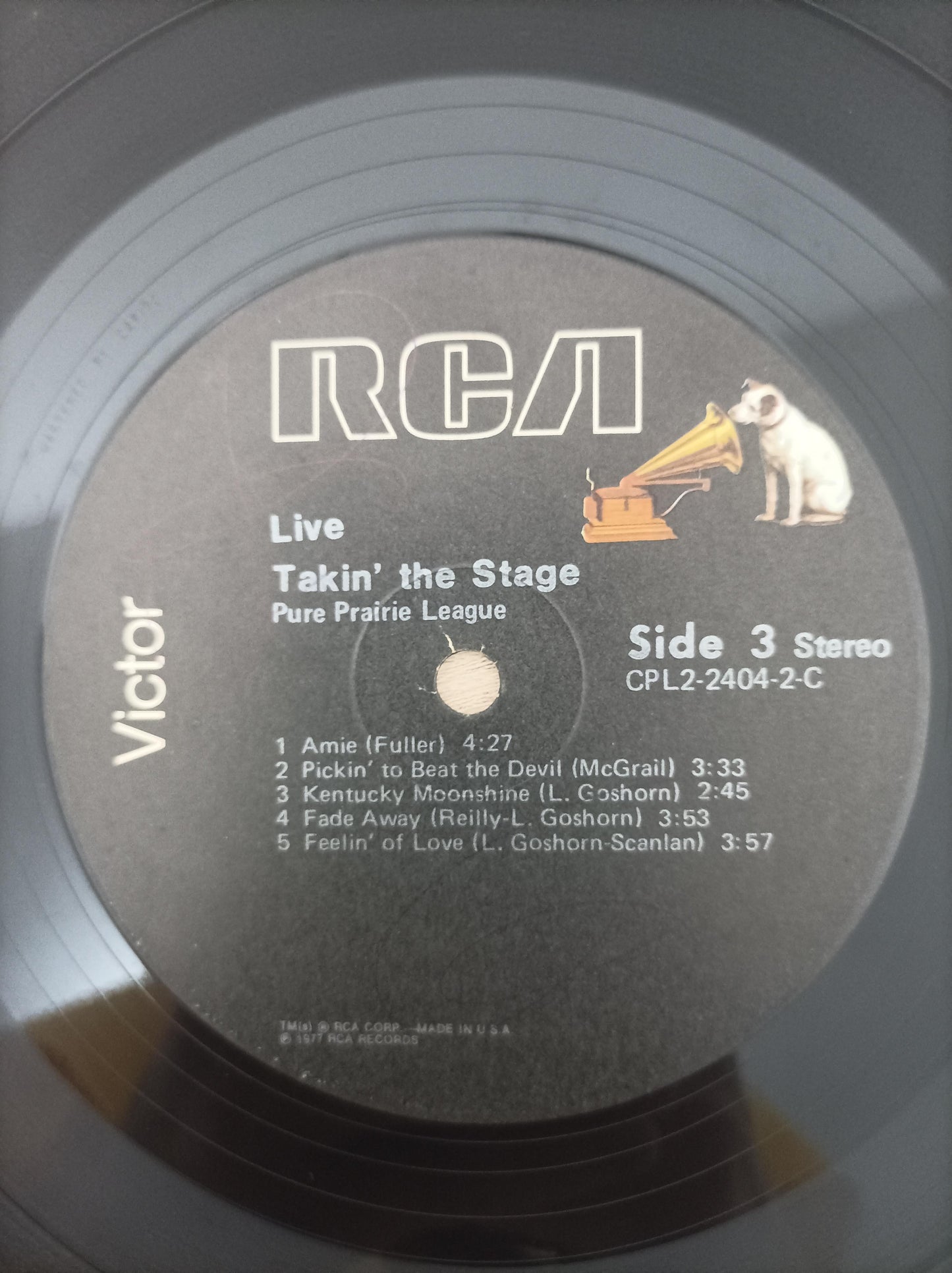 Lp Vinil Pure Prairie League Takin The Stage Duplo Importado