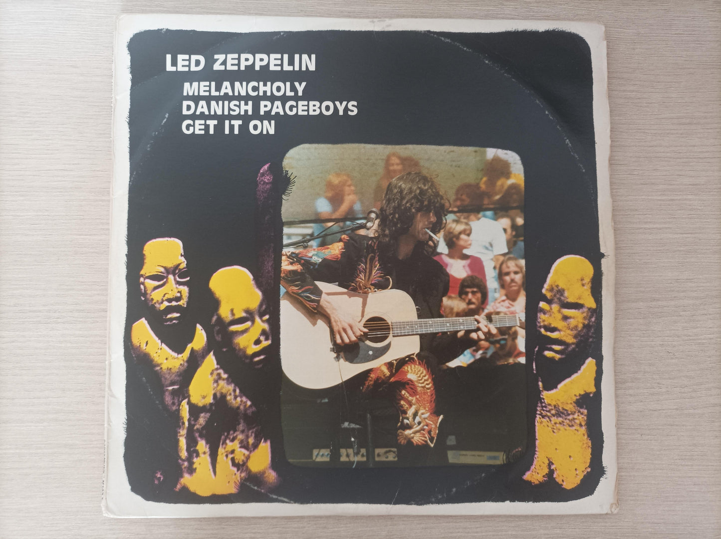 Lp Vinil Led Zeppelin Melancholy Danish Triplo Importado
