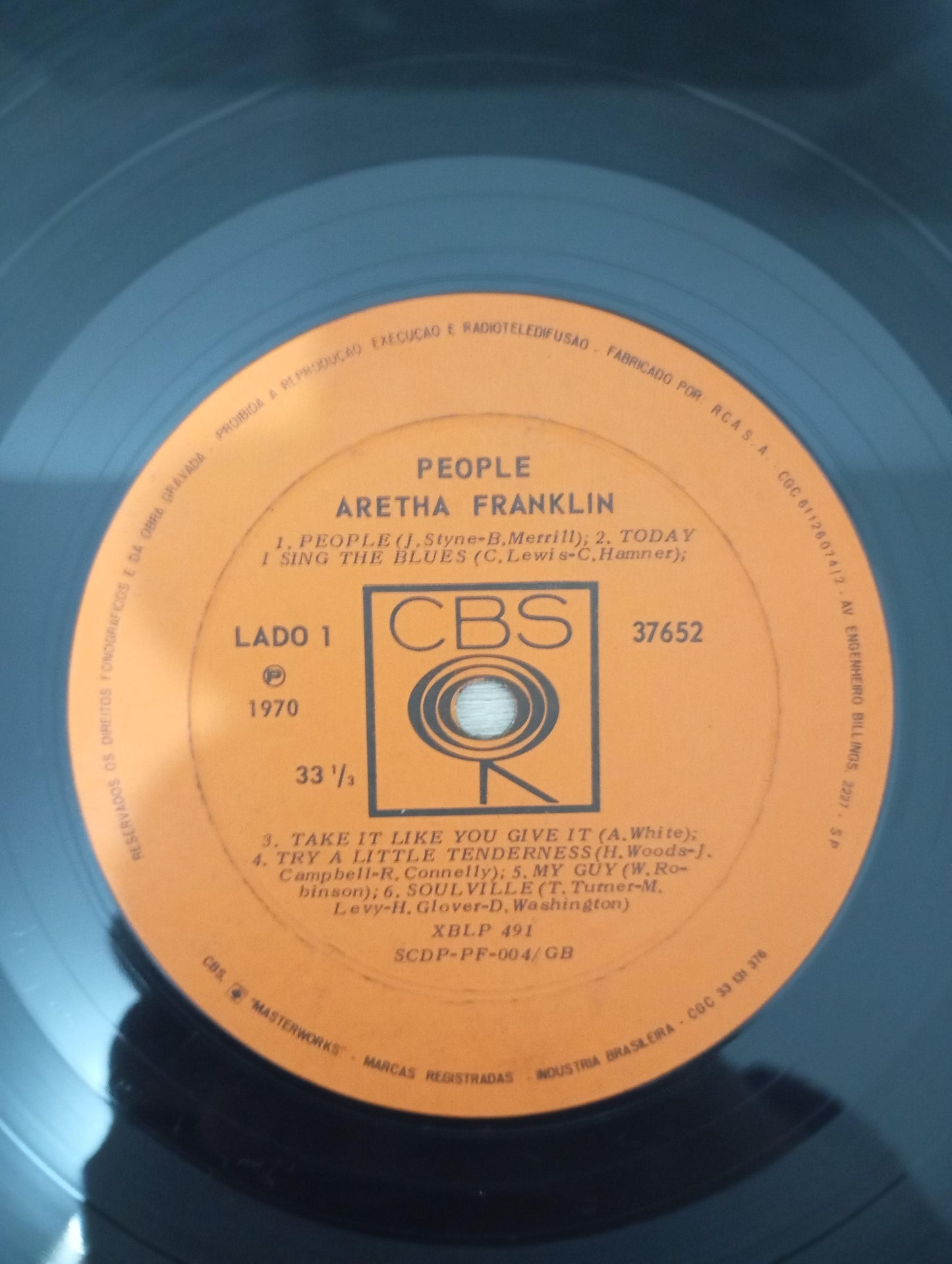 Lp Vinil Aretha Franklin People