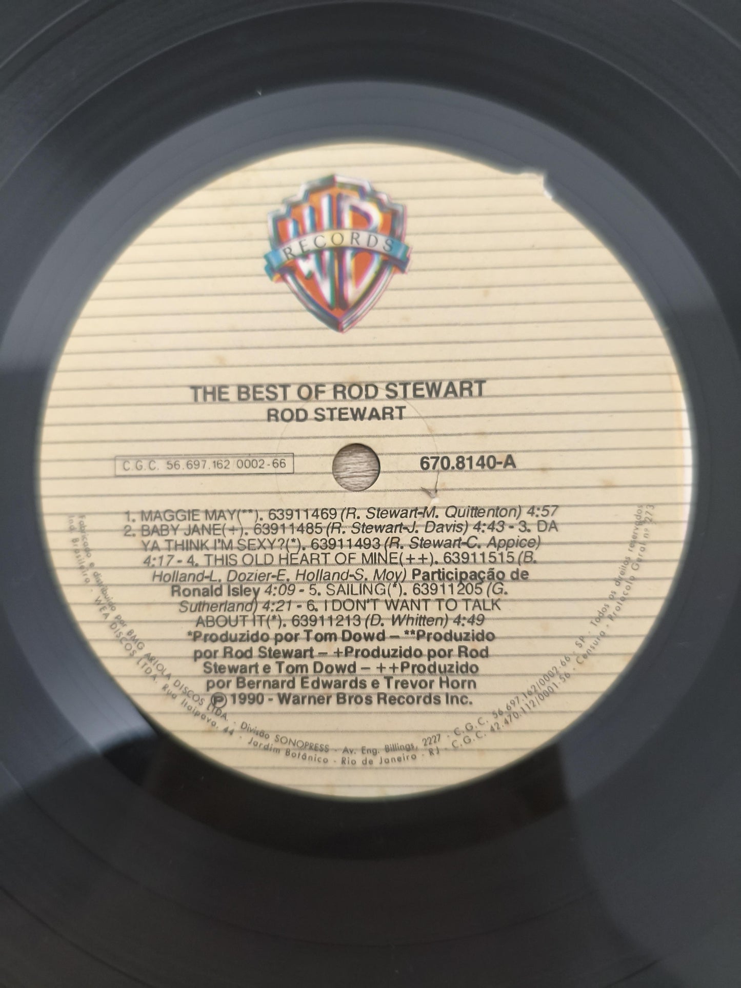 Lp Vinil Rod Stewart The Best of