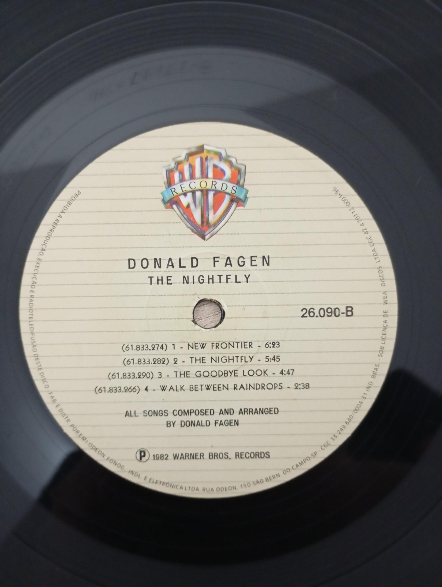 Lp Vinil Donald Fagen The Nightfly Com Encarte