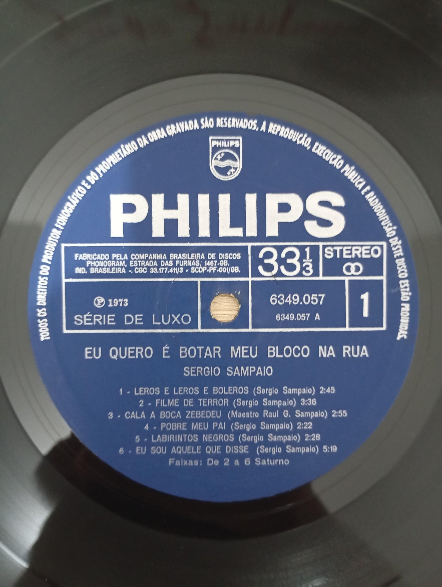 Lp Vinil Sérgio Sampaio Eu Quero É Botar Meu Bloco Na Rua 1973