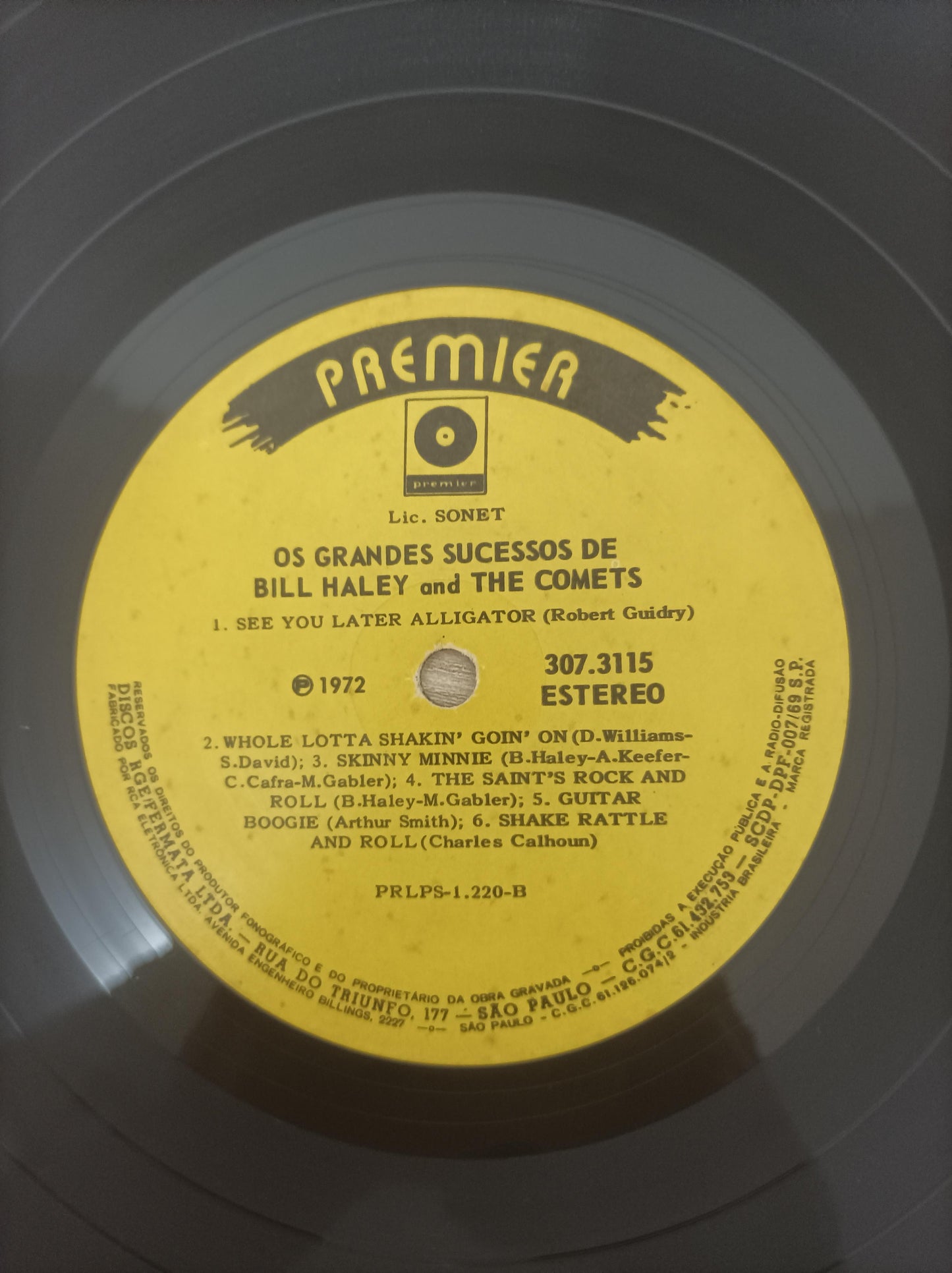 Lp Vinil Bill Haley And His Comets Os Grandes Sucessos de