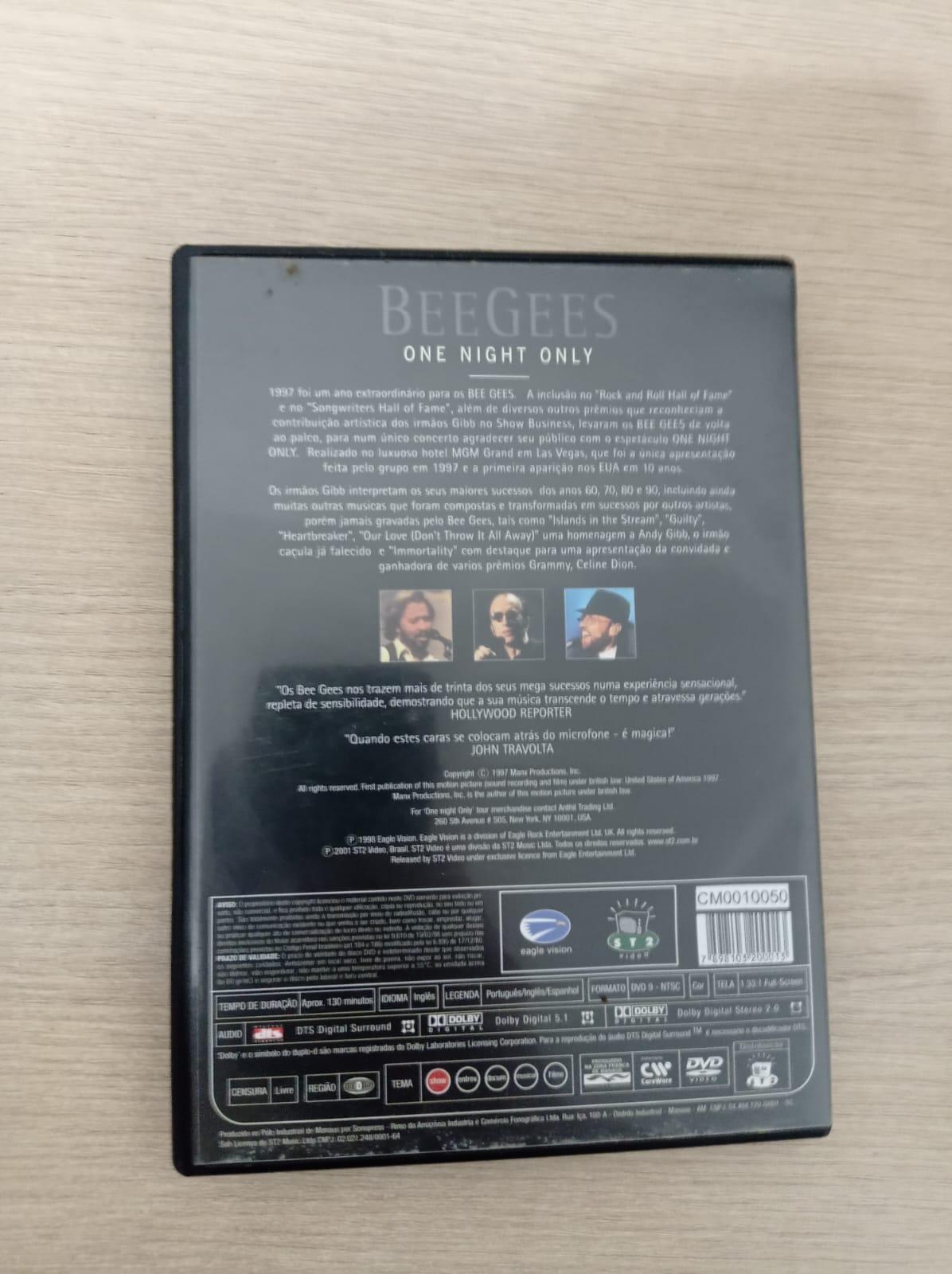 DVD Bee Gees One Night Only