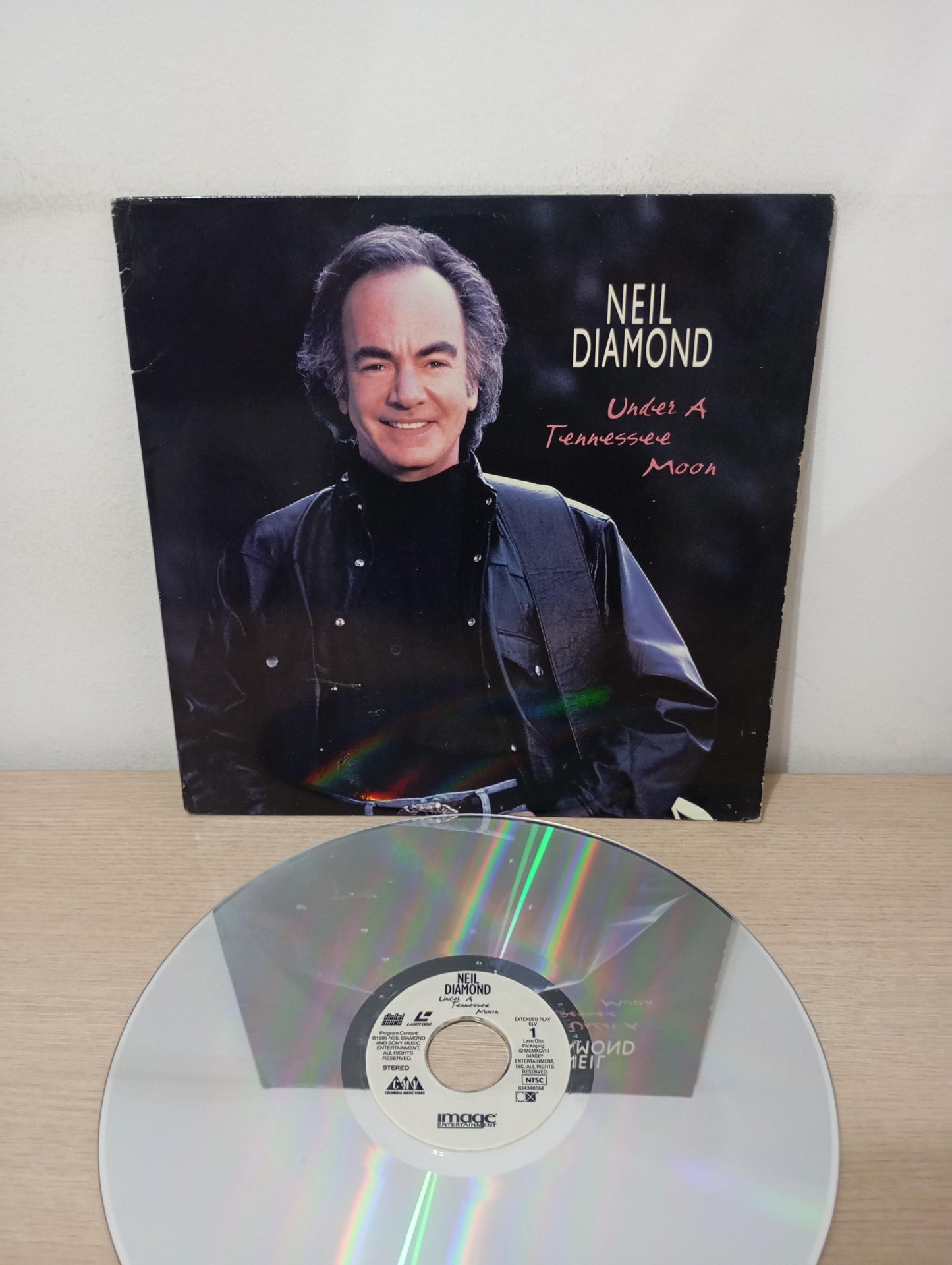 LD LaserDisc Neil Diamond Under A Tennessee Moon Importado
